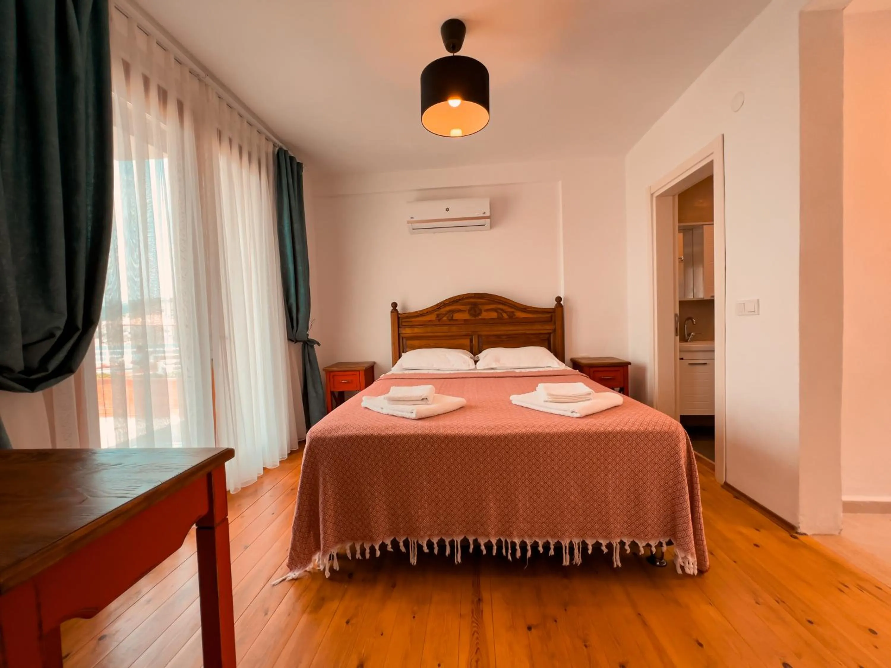 Bed in Alice Tatil Evi OTEL