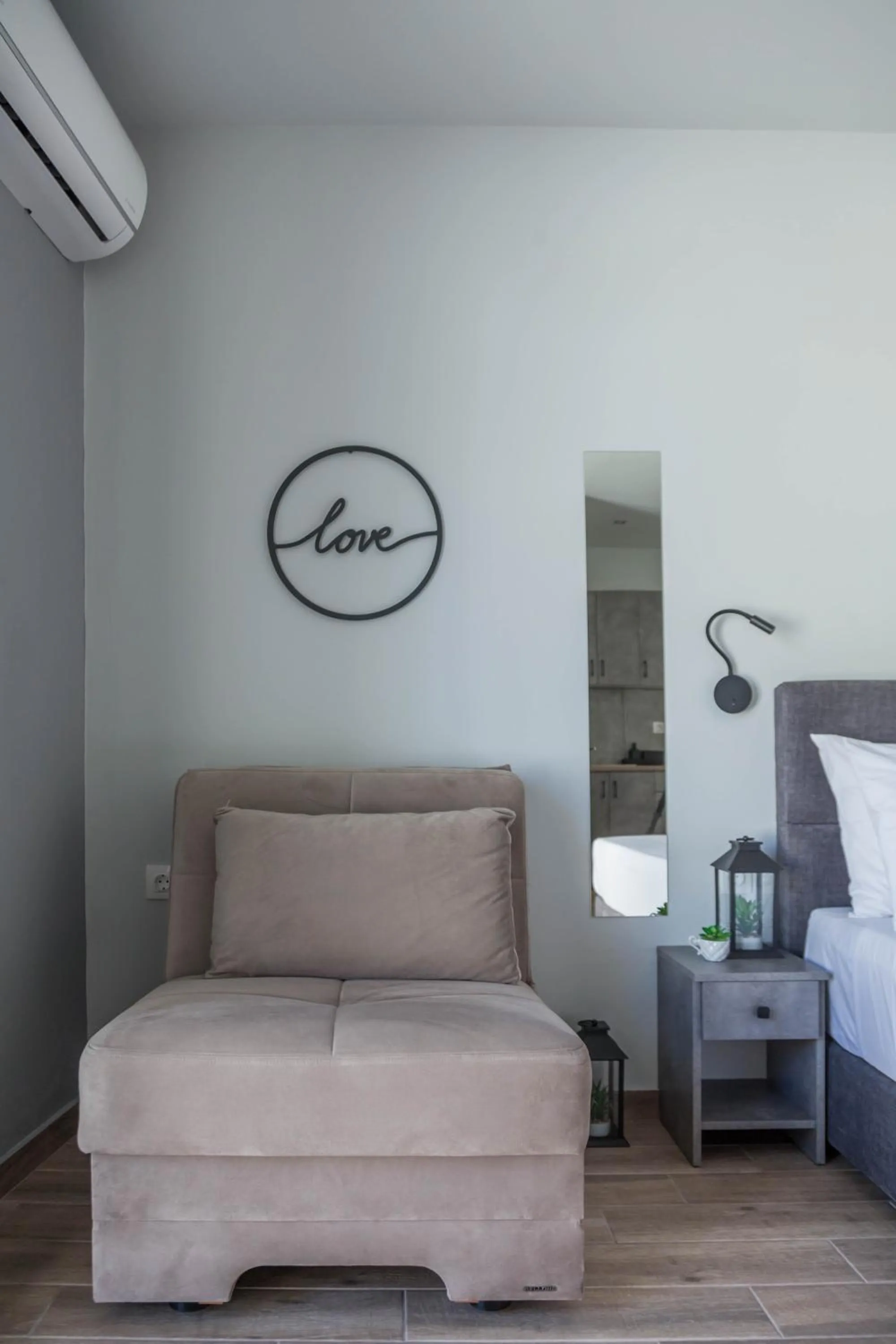 Seating area in Raise Heraklion Boutique Apartments