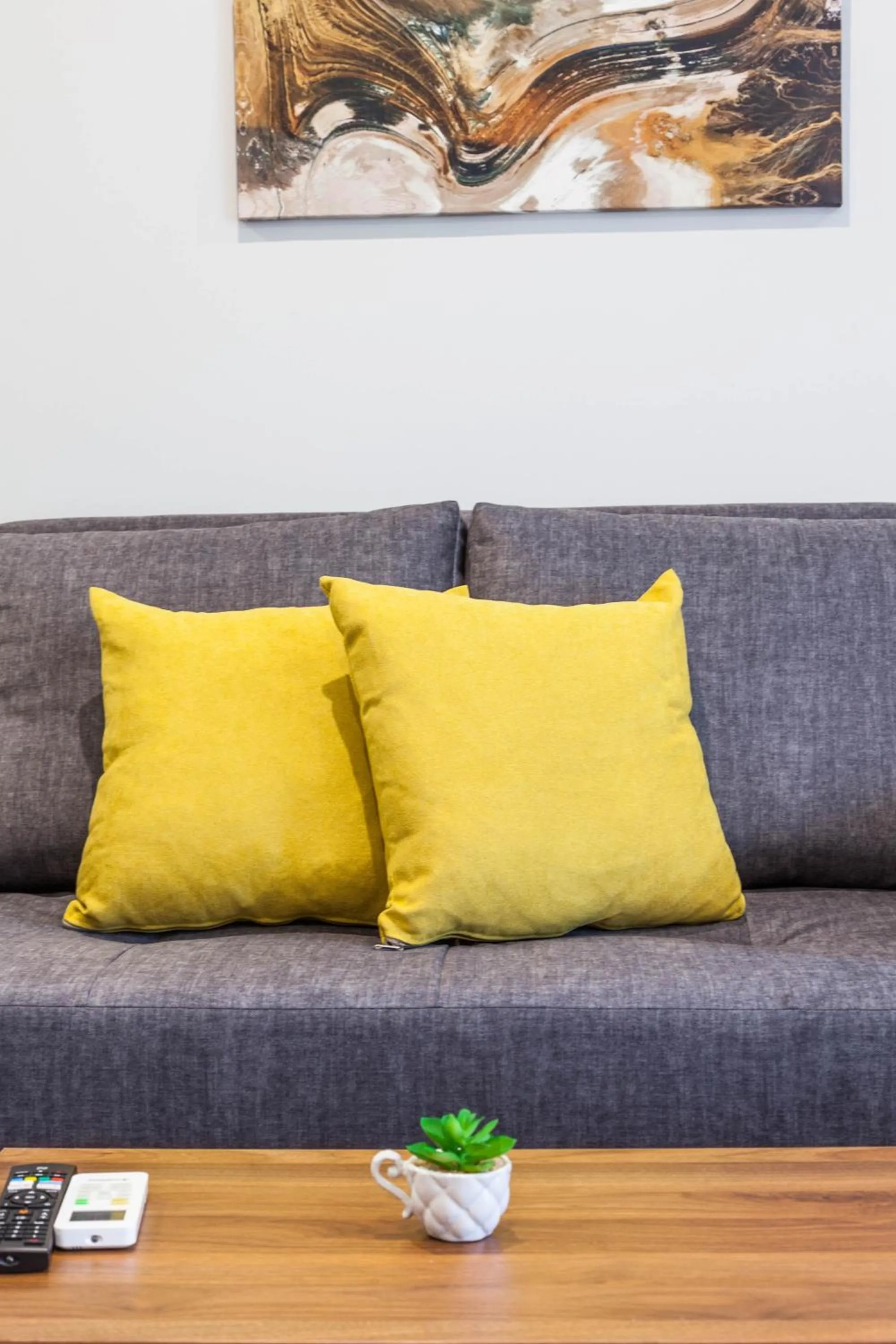 Seating area in Raise Heraklion Boutique Apartments