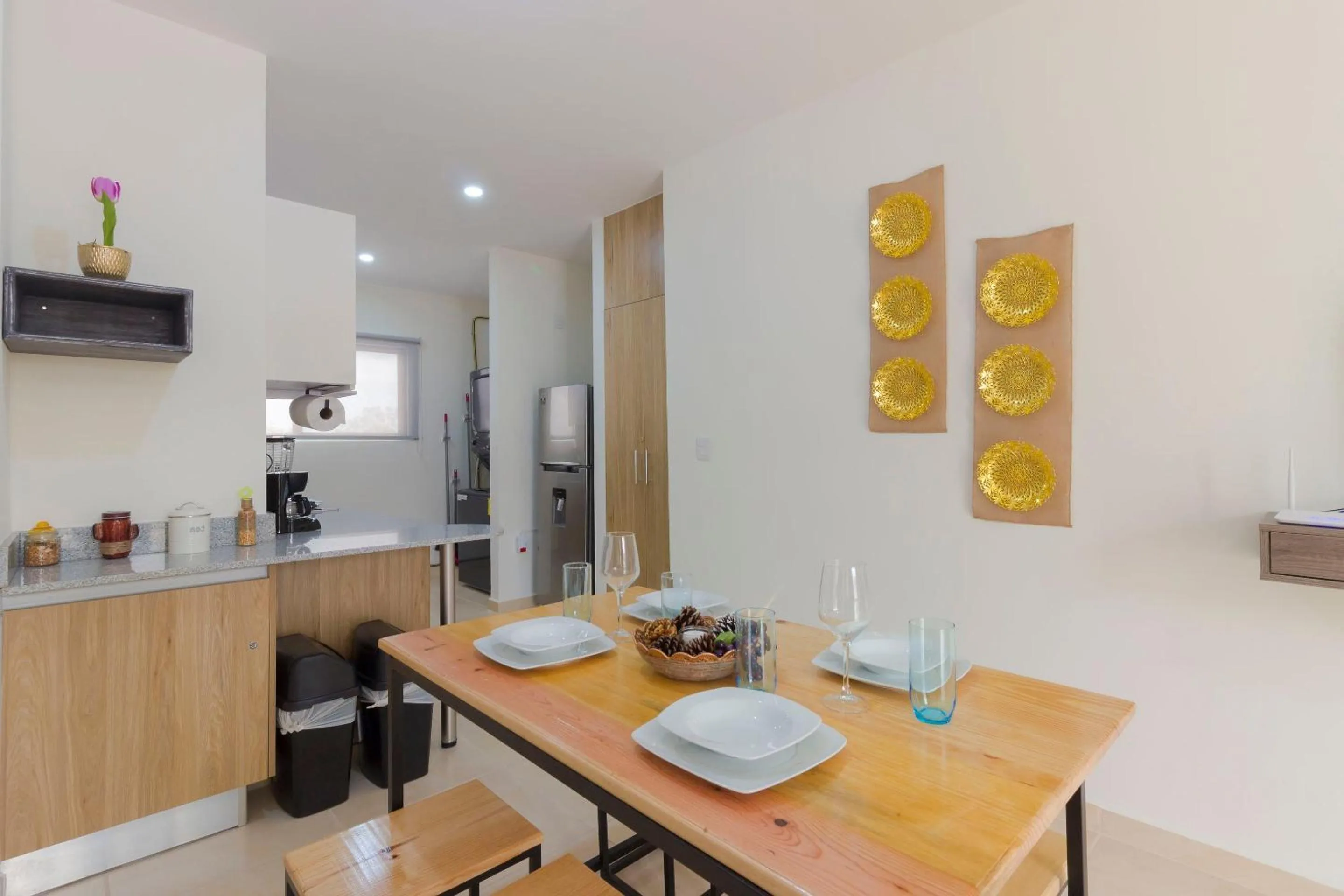 Dining area in Breezy & Bright Full Apartment