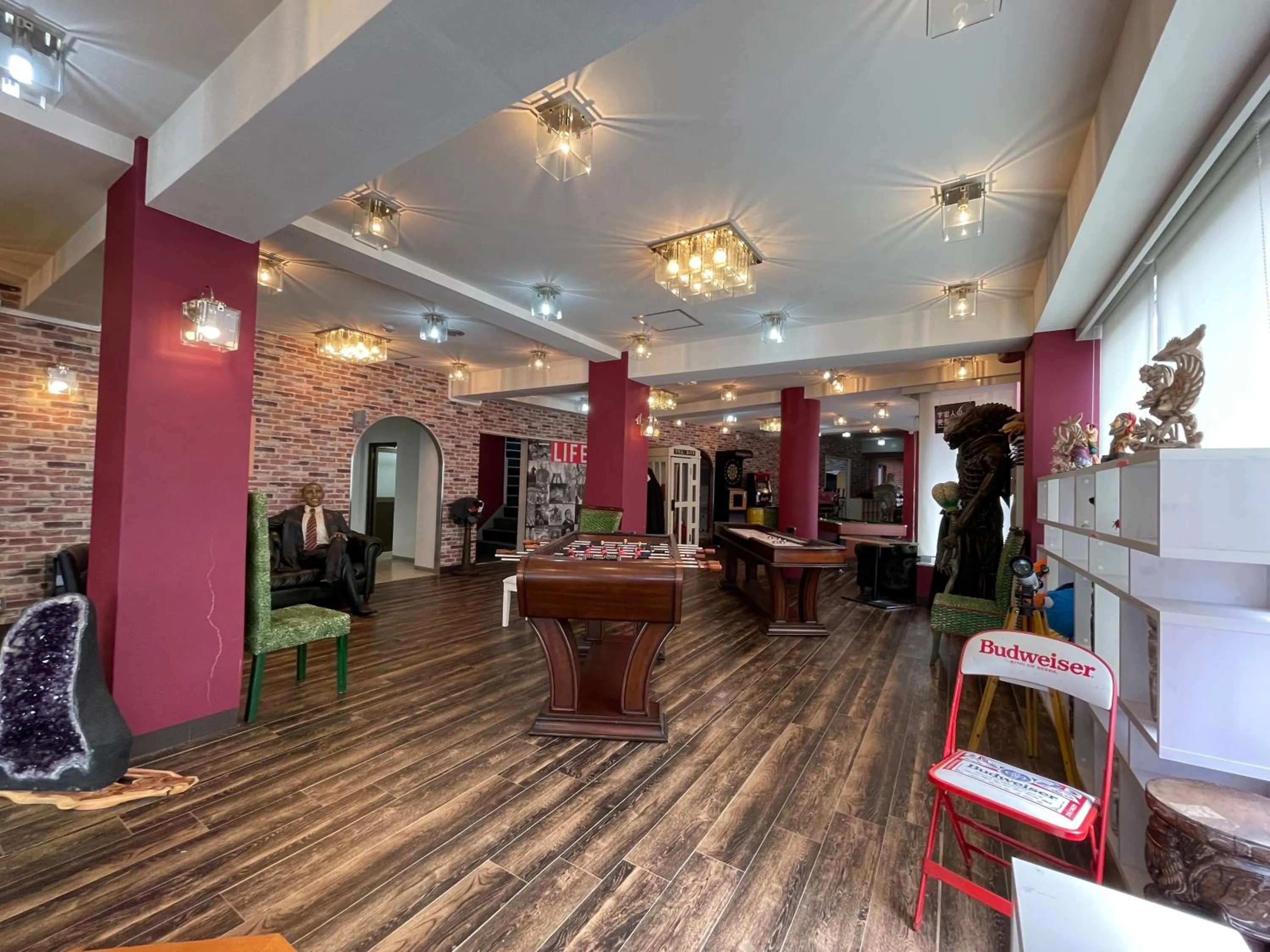 Lobby or reception in Marina Hotel Kaikuu