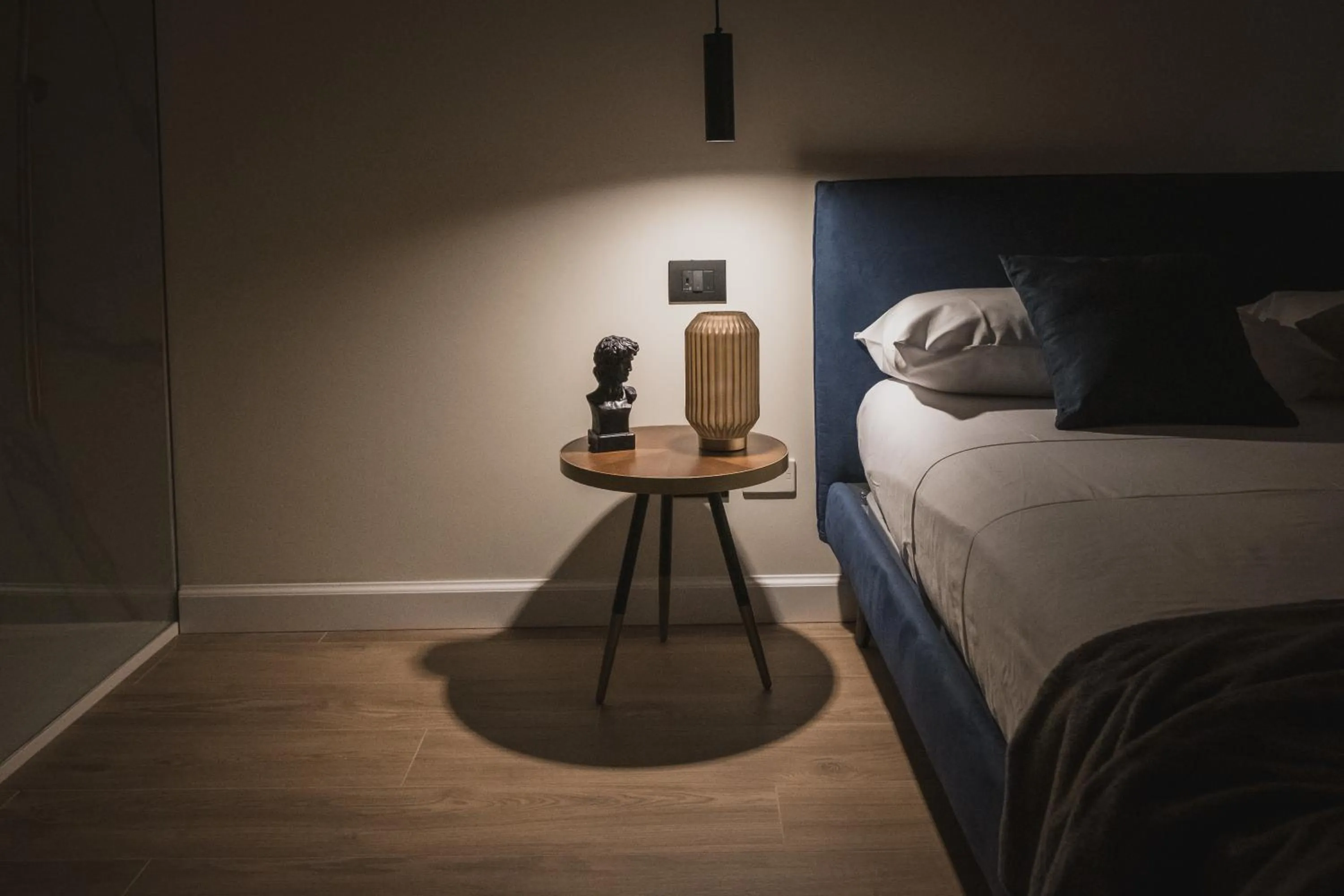 Decorative detail, Bed in SCIABICA SUITE - Sicilian Experience