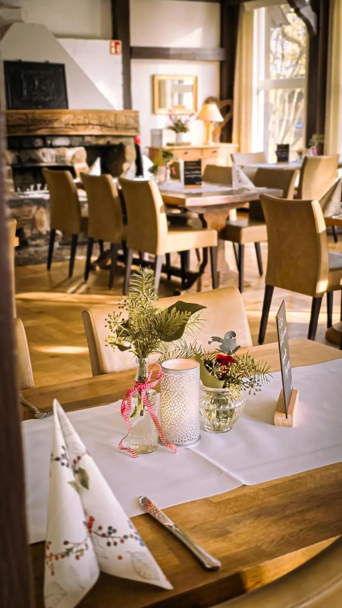 Restaurant/places to eat in Landhotel Gutshof im Oertzetal in Oldendorf, Südheide