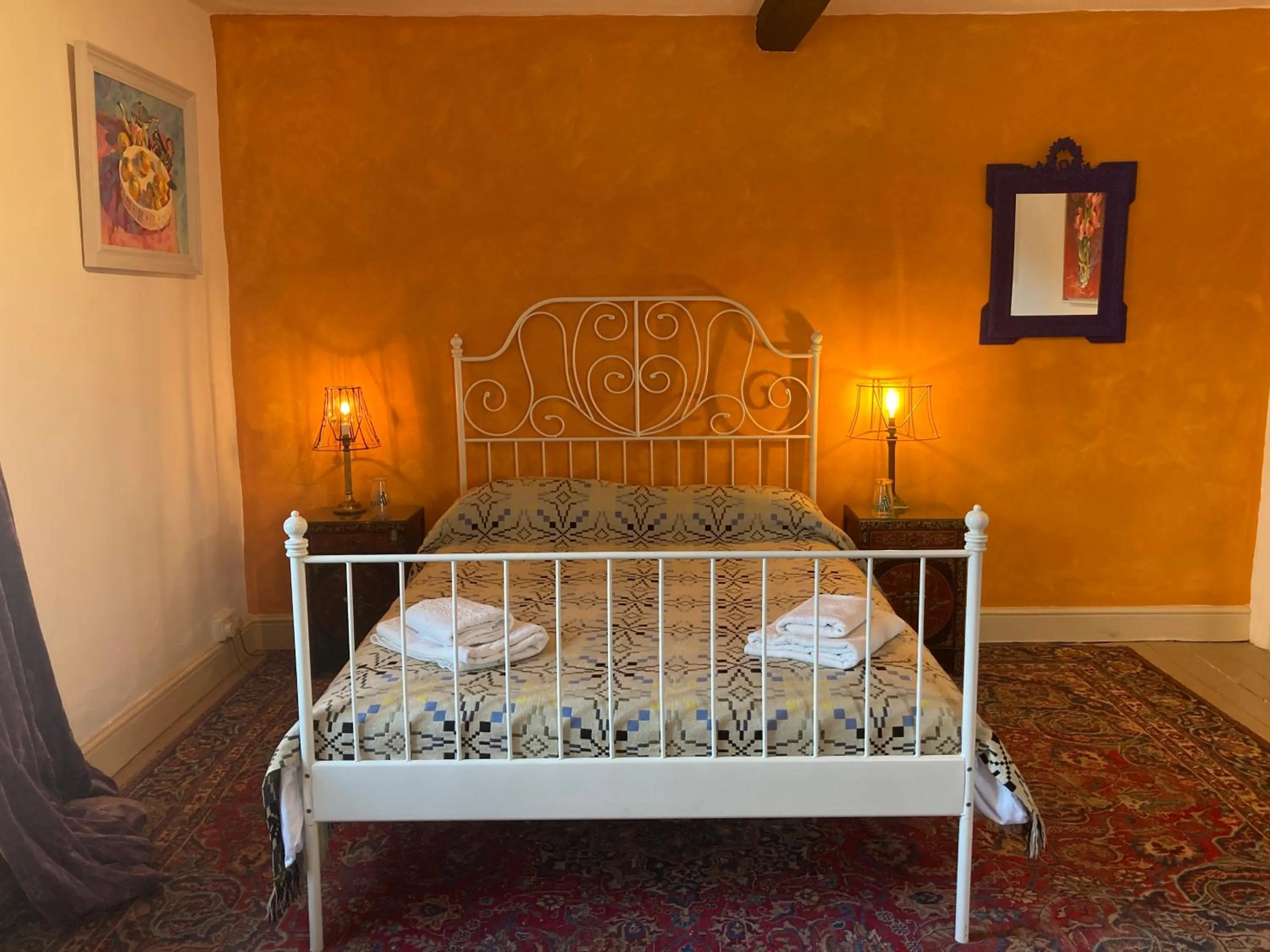 Bed in Art House B & B