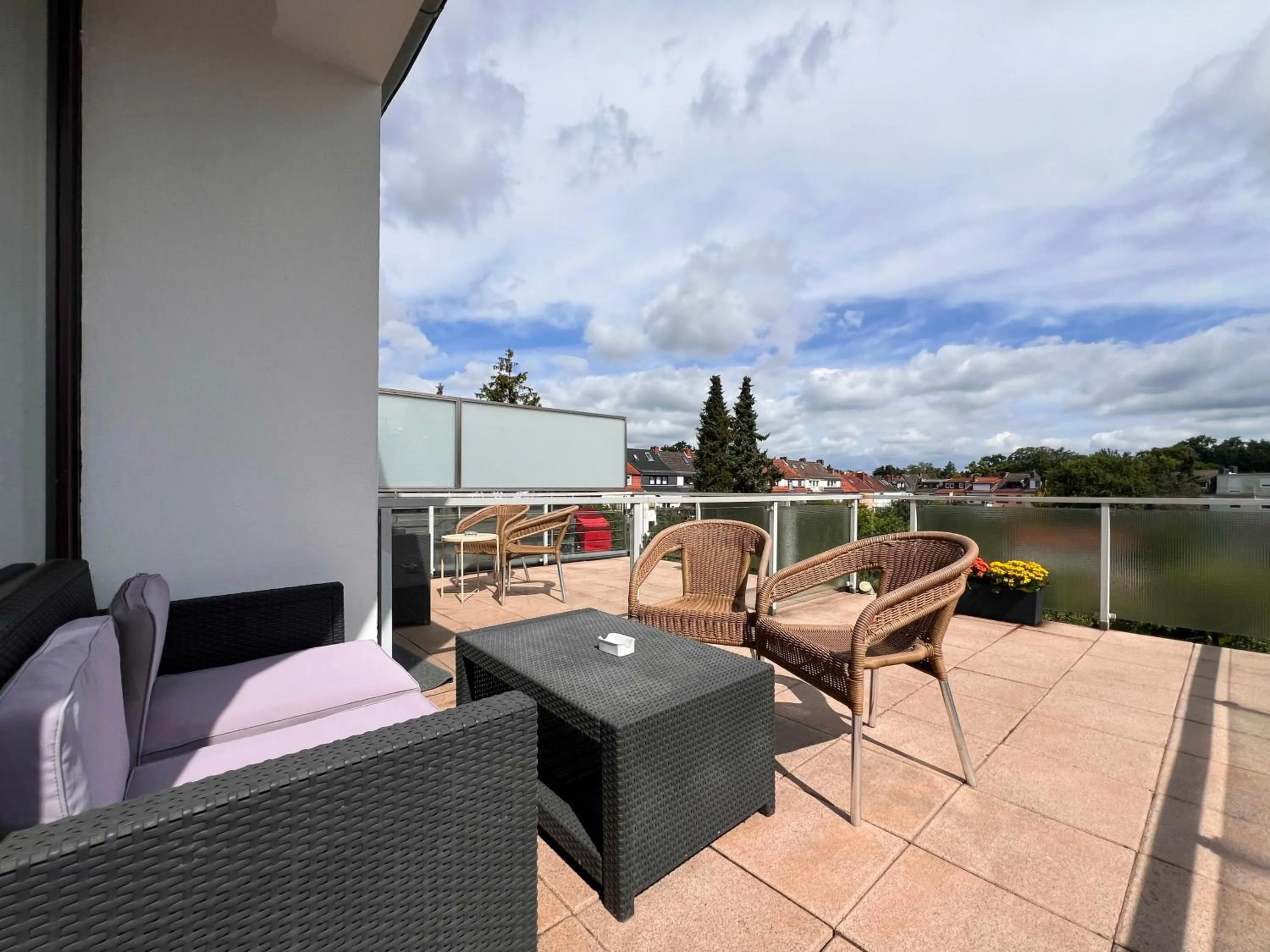 View (from property/room) in Weserstern