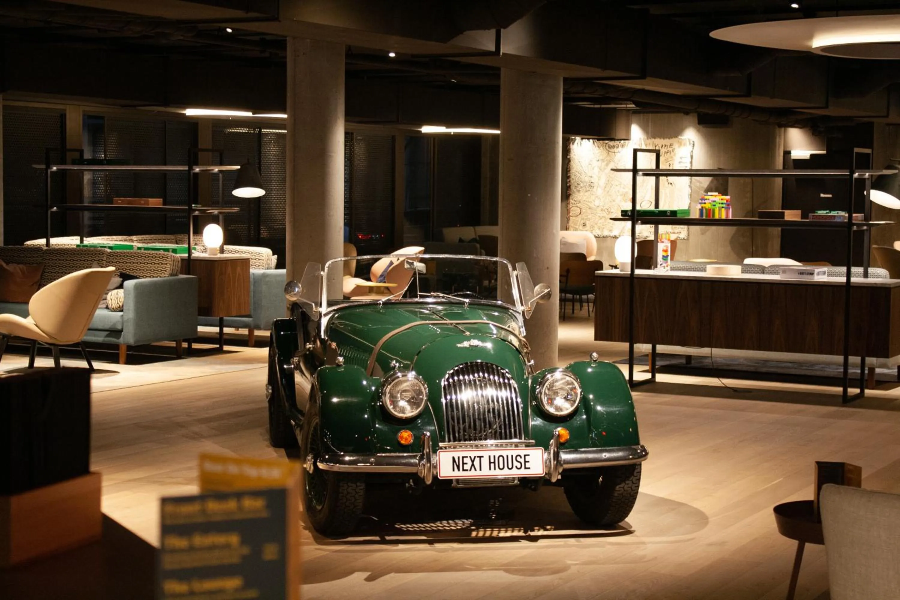 Lobby or reception in Next House Copenhagen