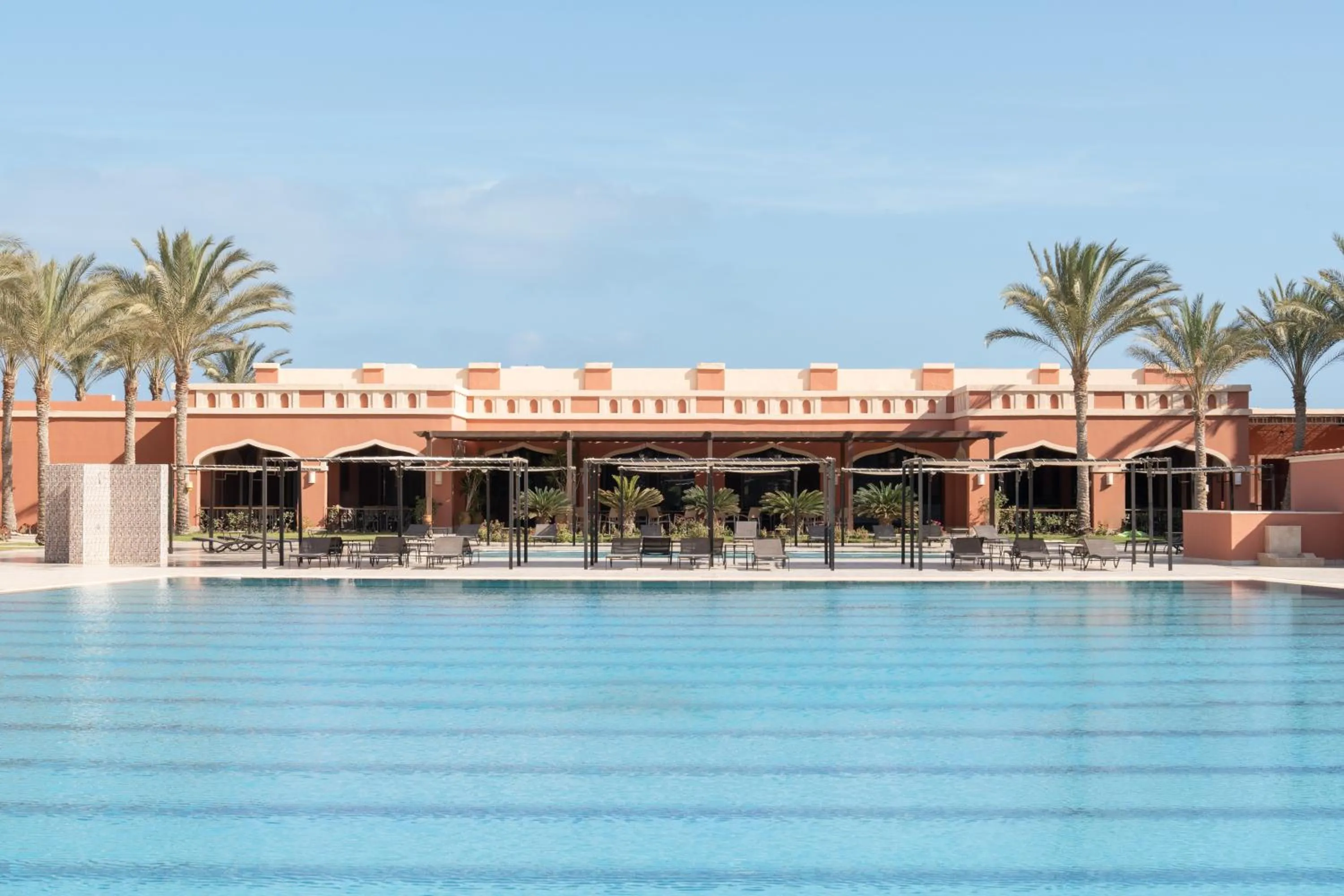 Swimming pool in JAZ Tamerina, Almaza Bay