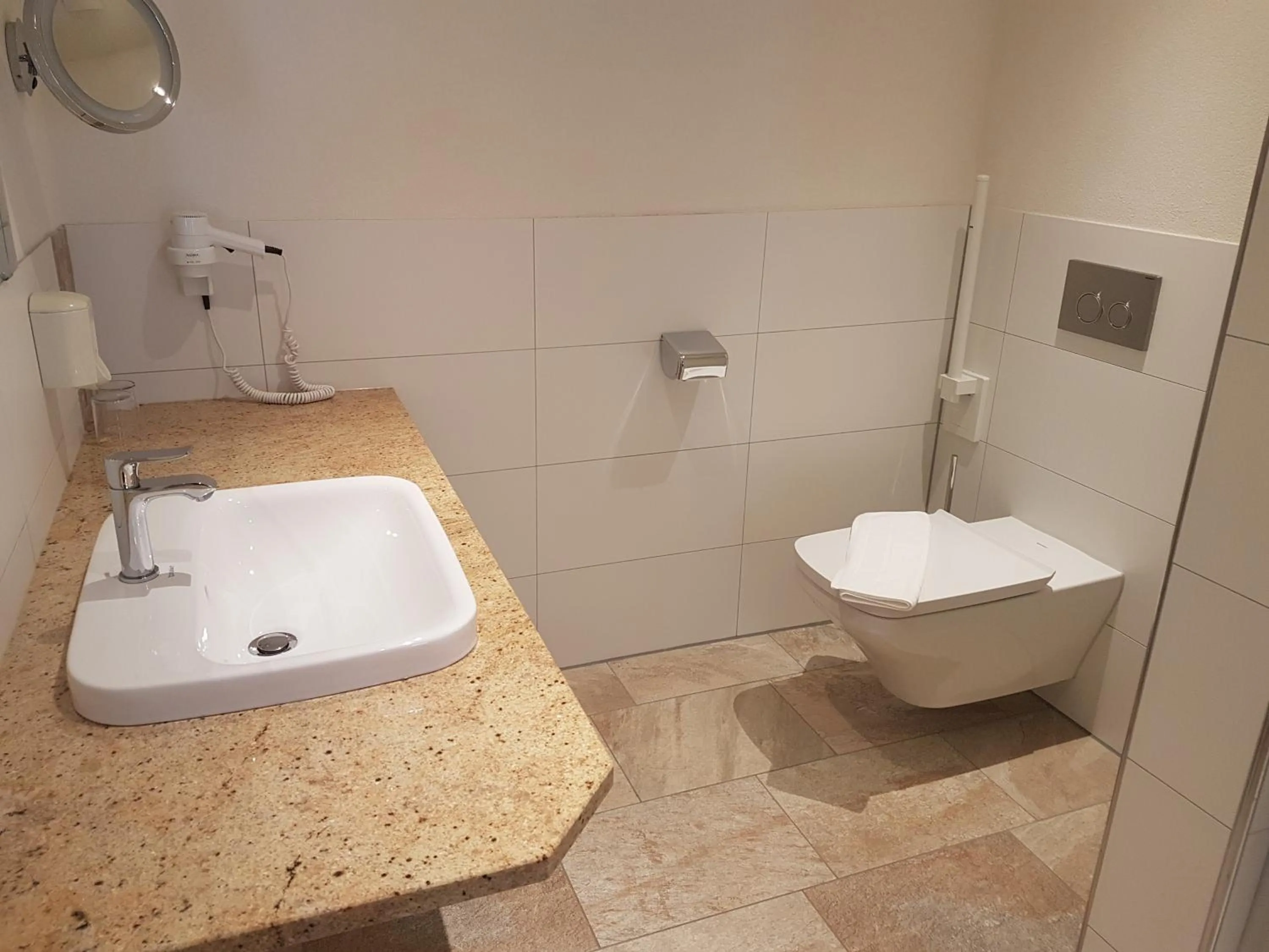 Bathroom in Landhaus Lauble