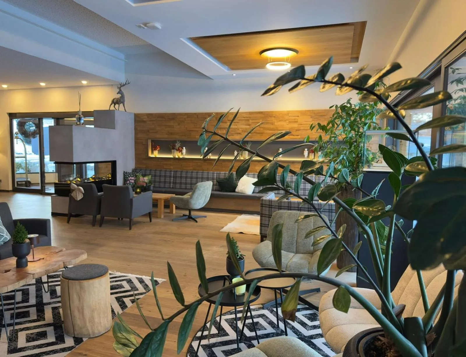 Lobby or reception in Landhaus Lauble