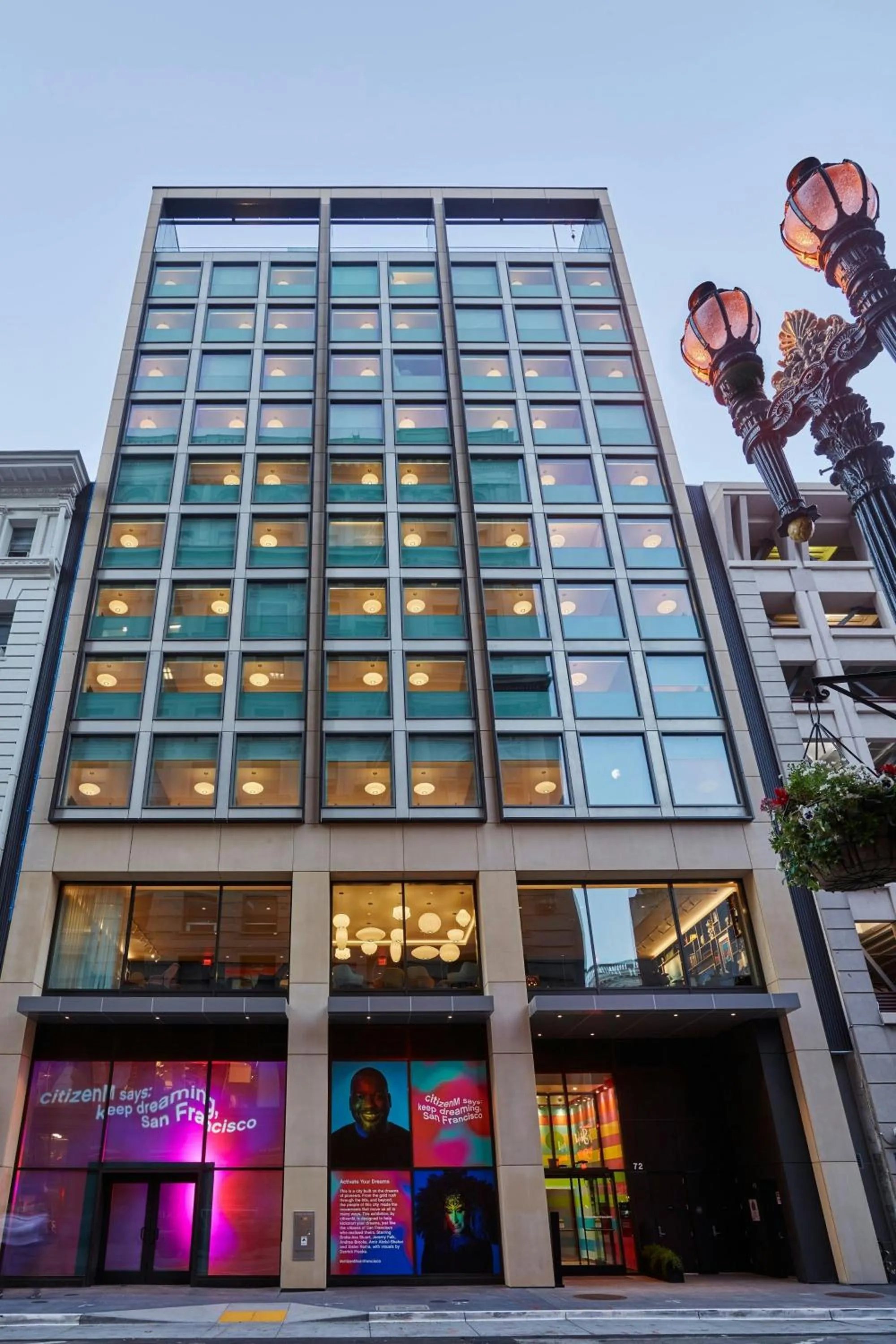View (from property/room) in citizenM San Francisco Union Square