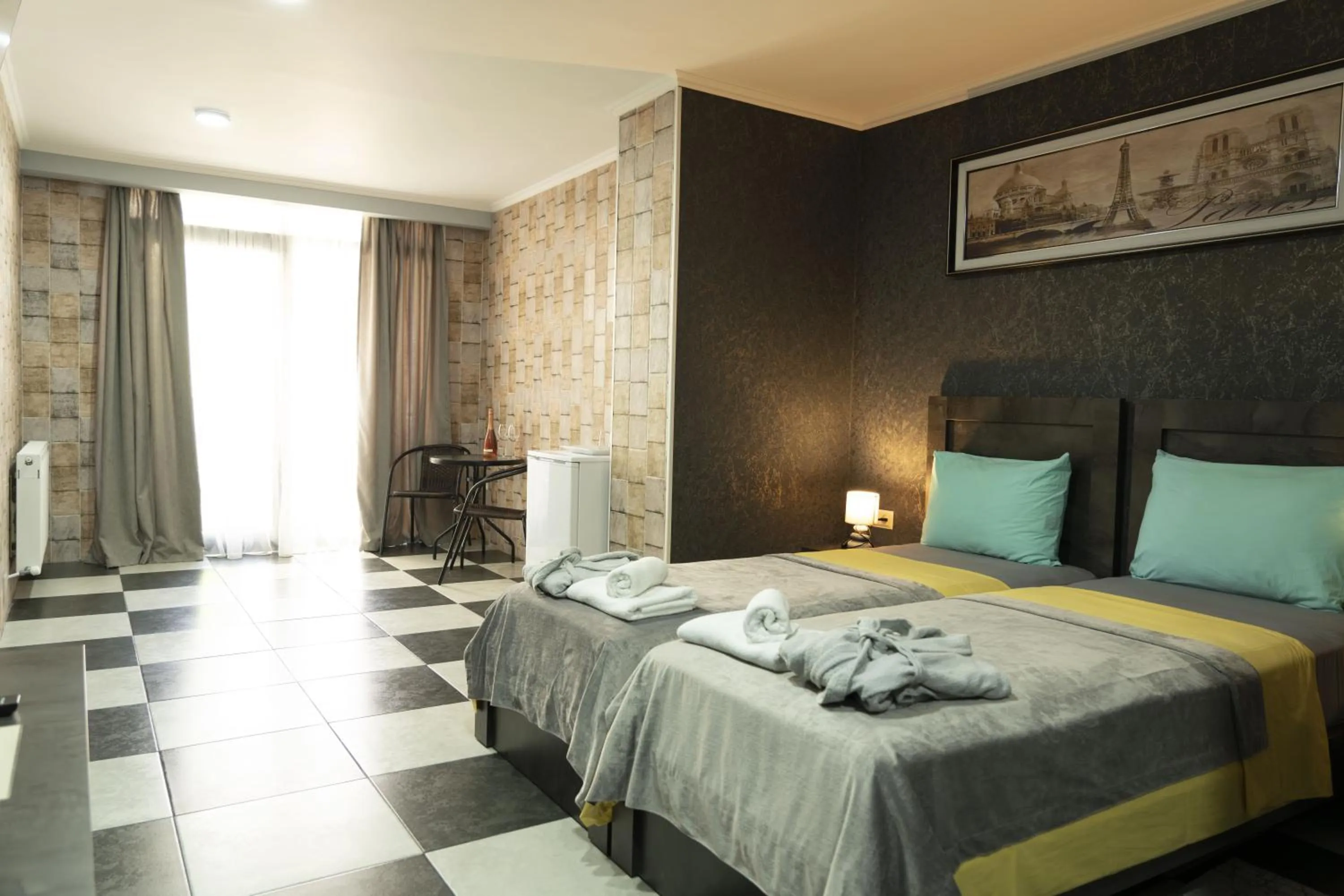 Photo of the whole room, Bed in Batumi West Hotel