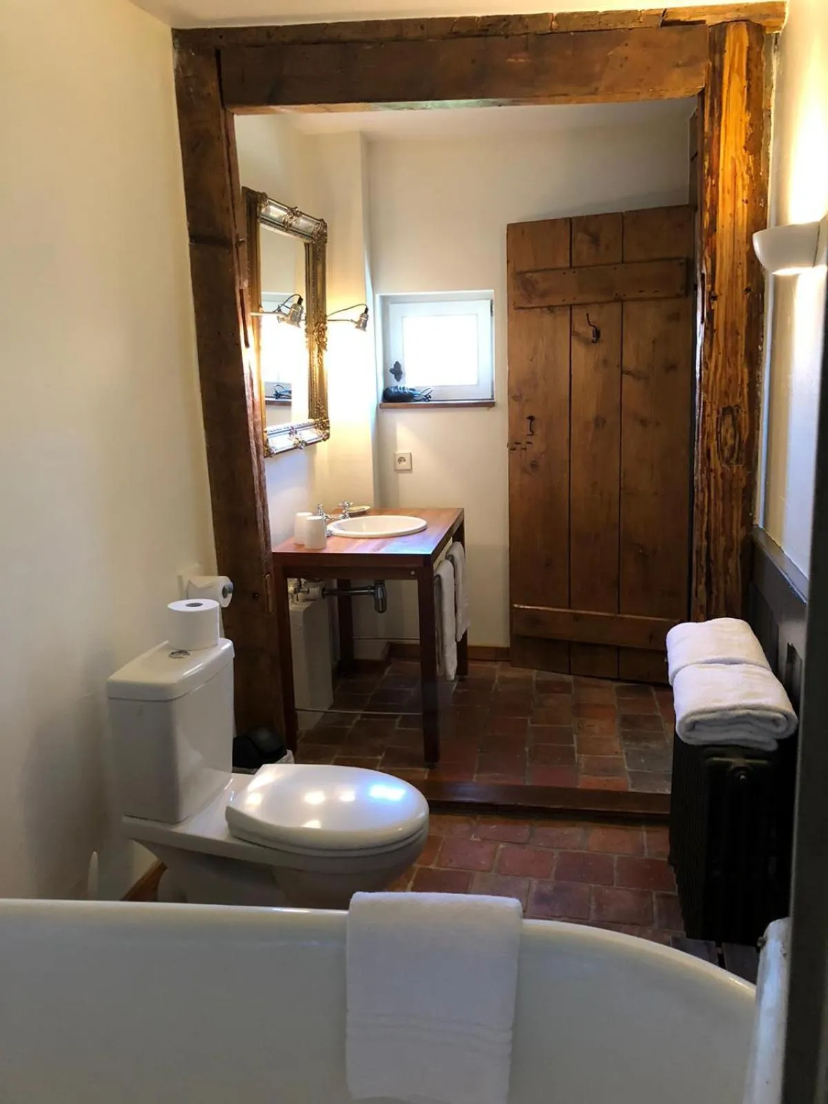 Bathroom in Hotel de Charme 'zum Schiff'