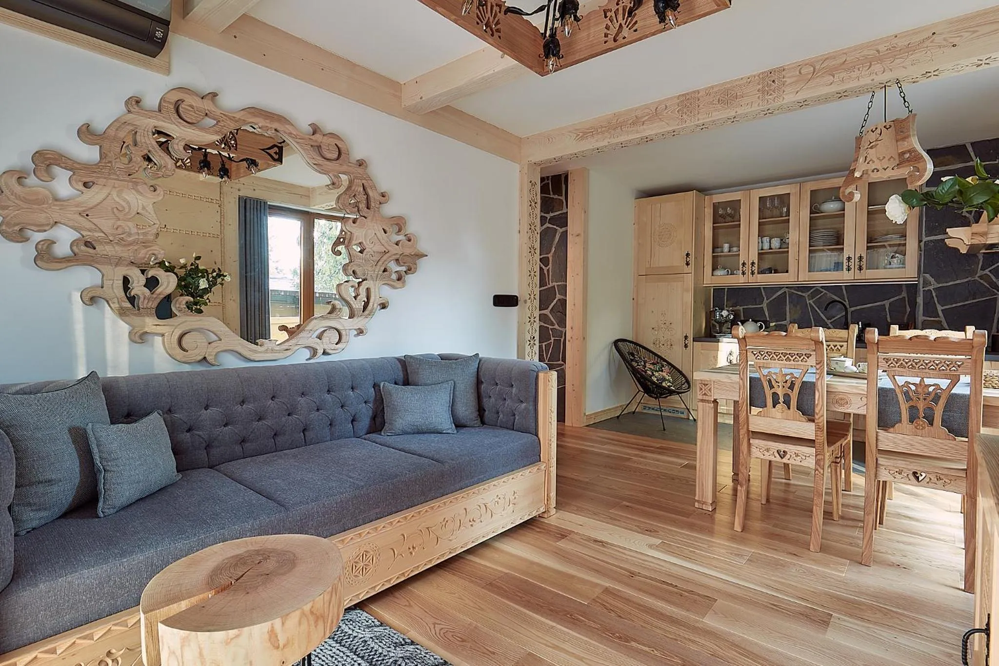 Living room in Tatra Square Apartments