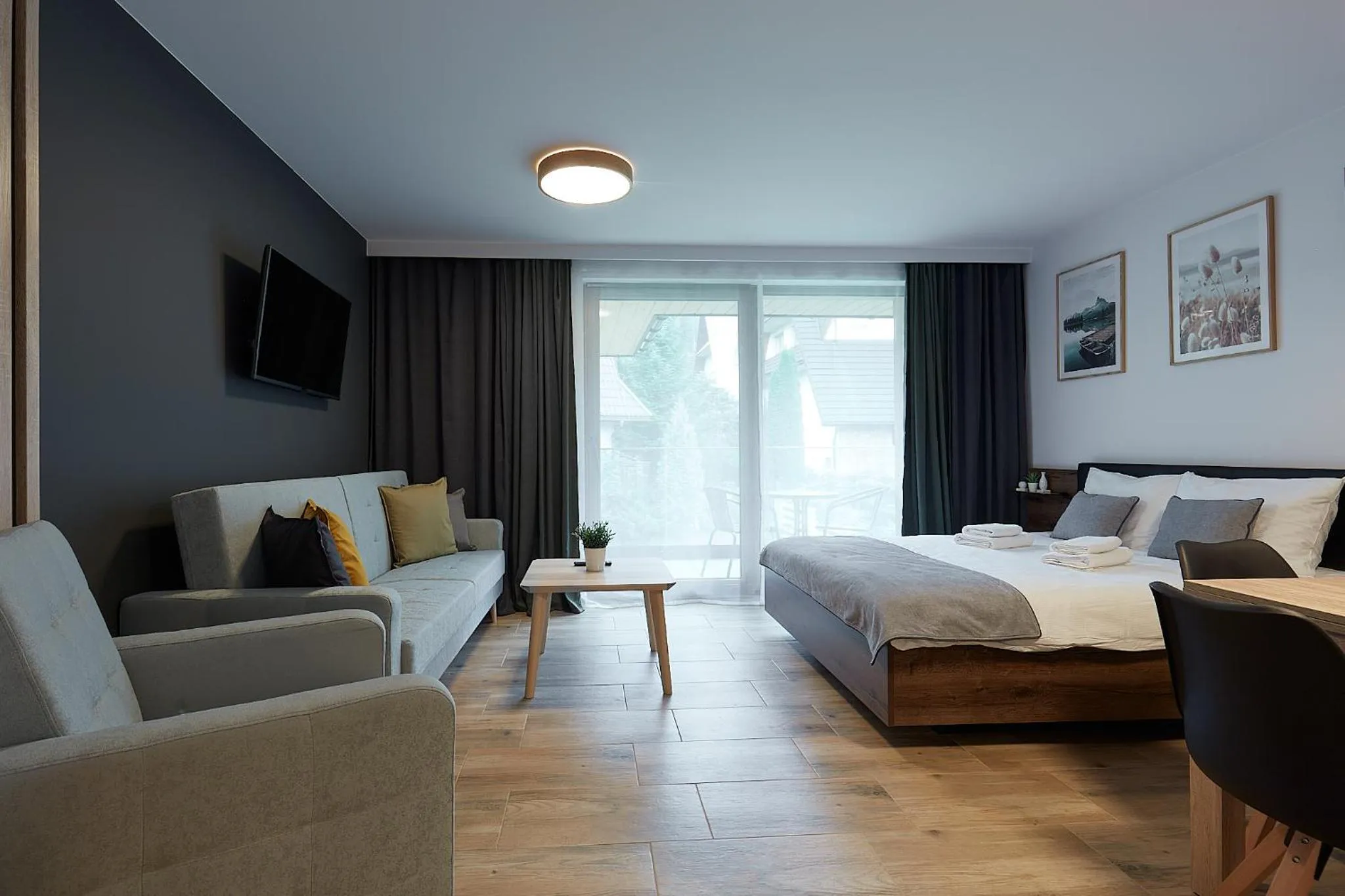 Photo of the whole room, Bed in Tatra Square Apartments