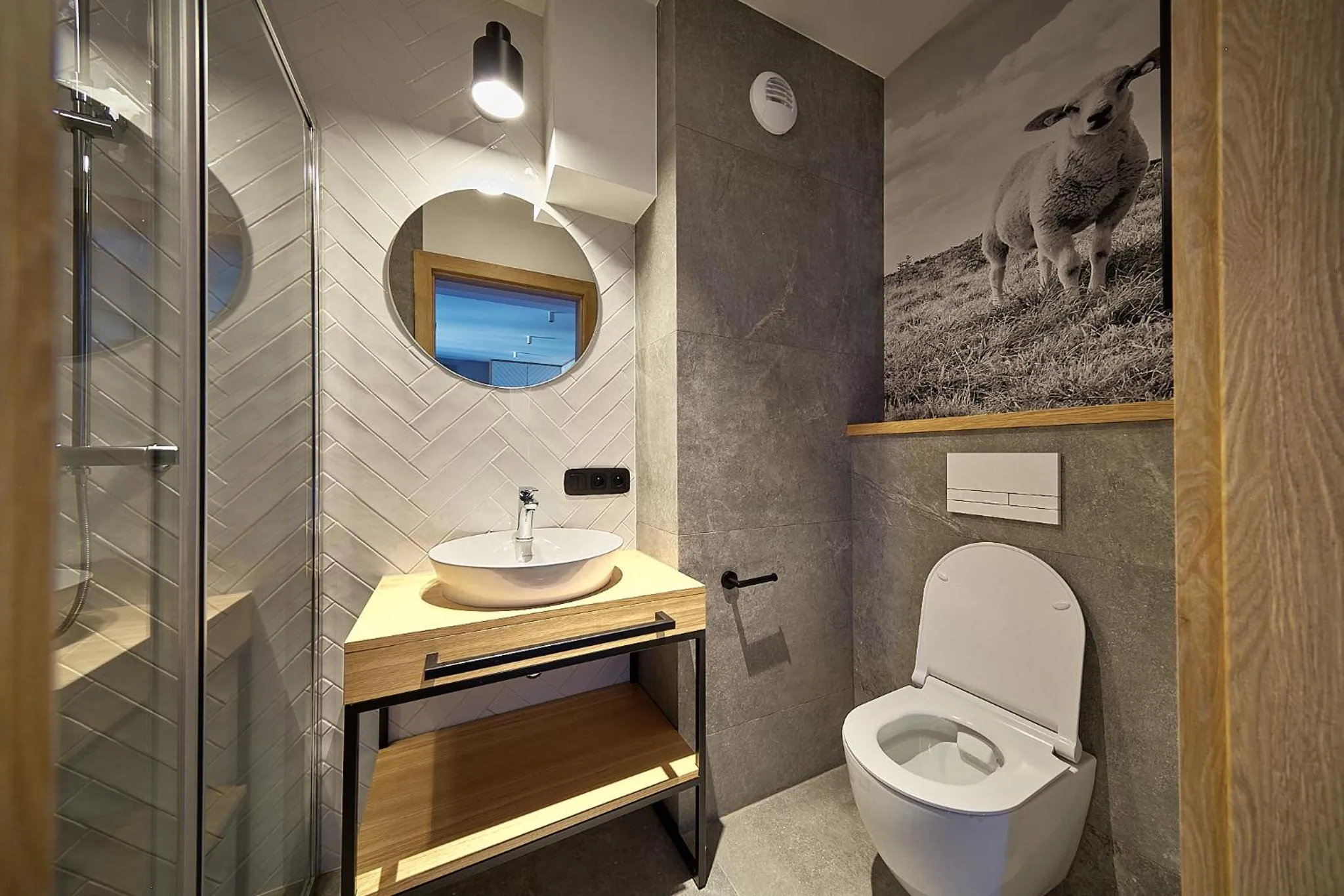 Bathroom in Tatra Square Apartments