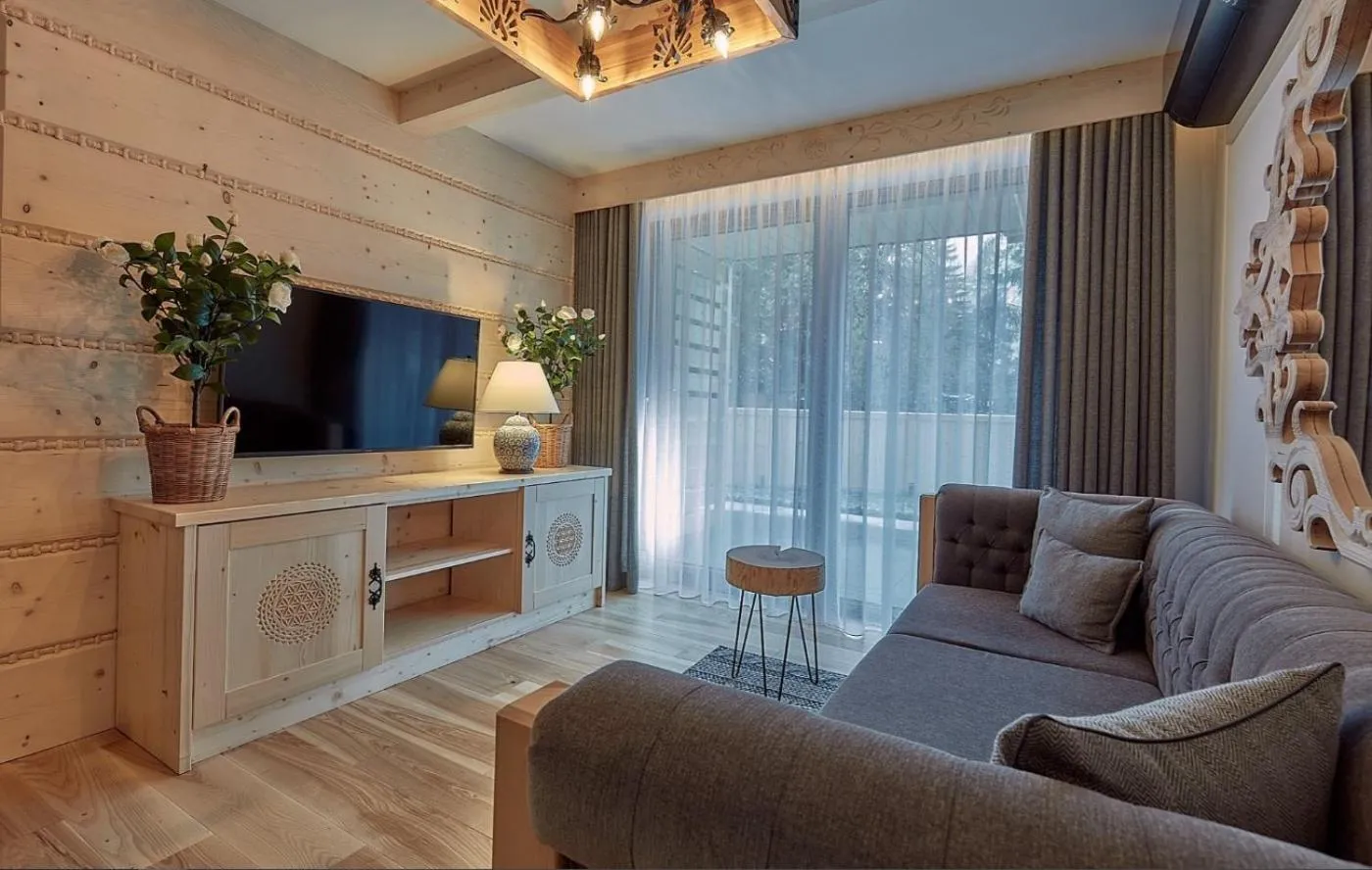 Living room in Tatra Square Apartments