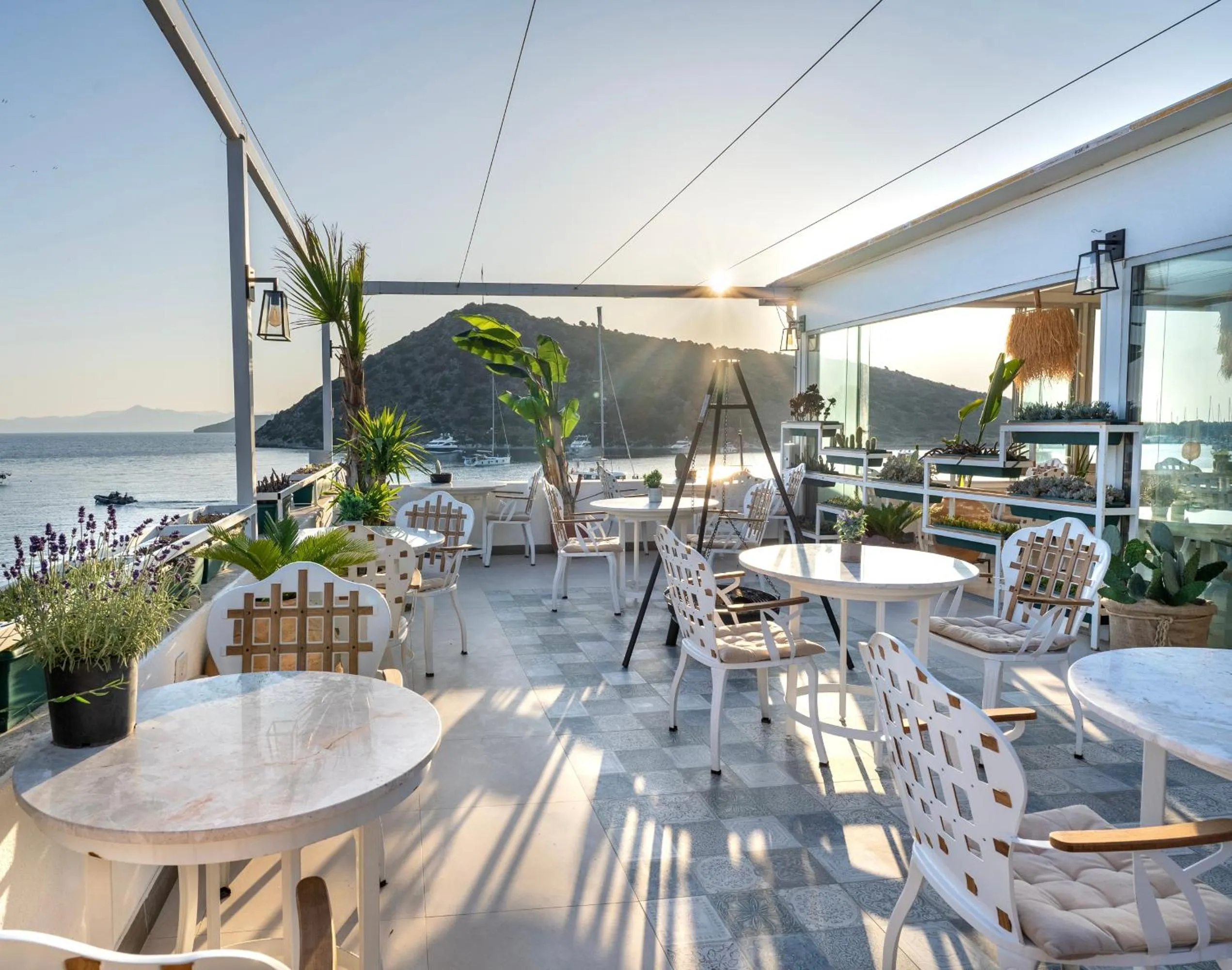 Restaurant/places to eat in Liman Hotel Gümüslük - Adult Only