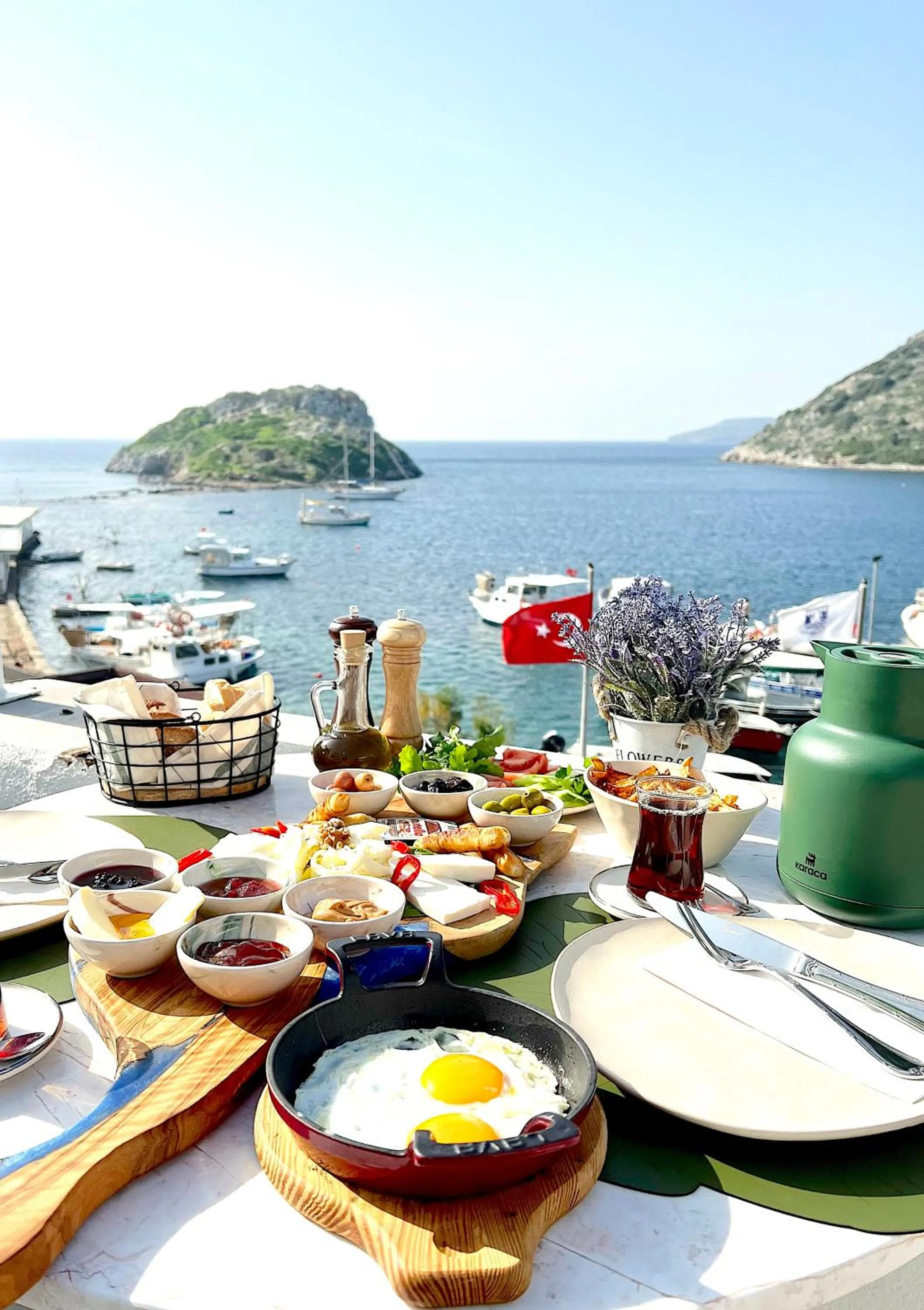 Breakfast in Liman Hotel Gümüslük - Adult Only
