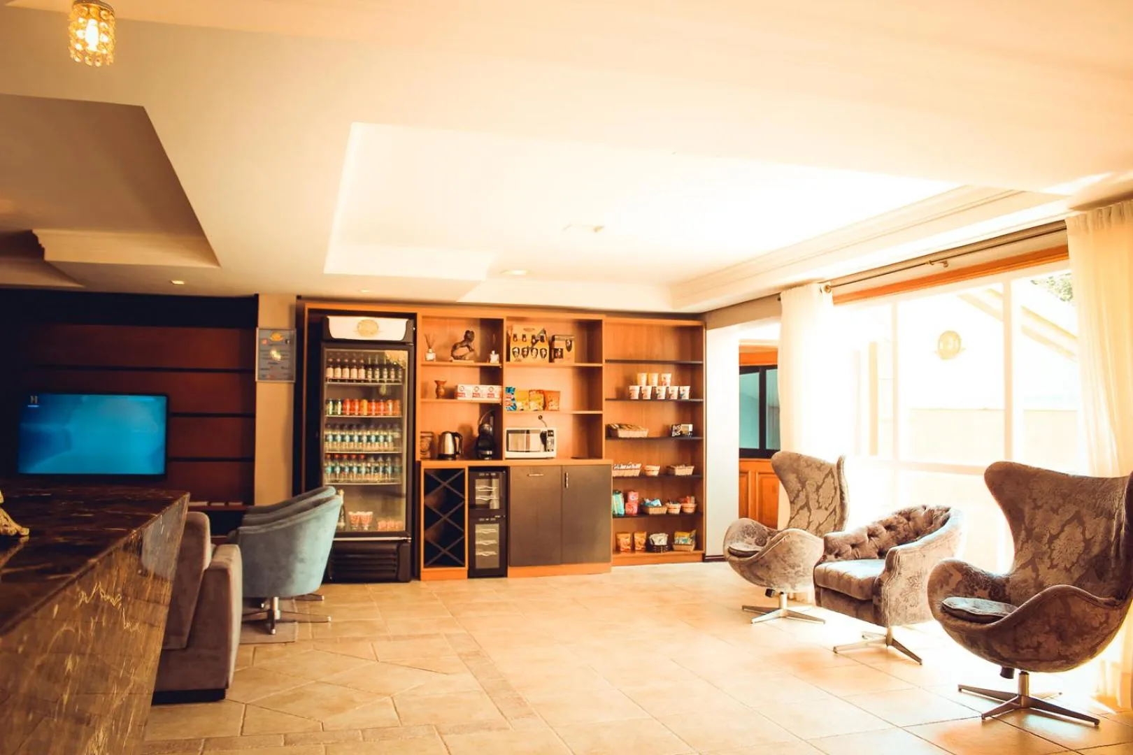 Lounge or bar in Hotel Renascença