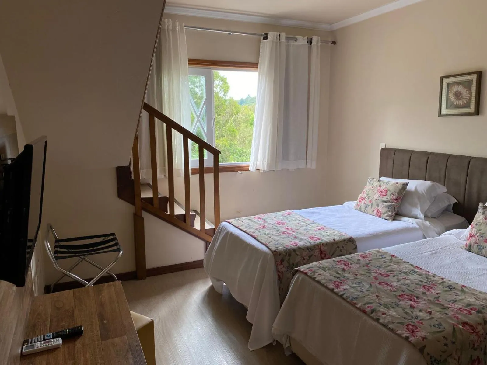 Bed in Hotel Renascença