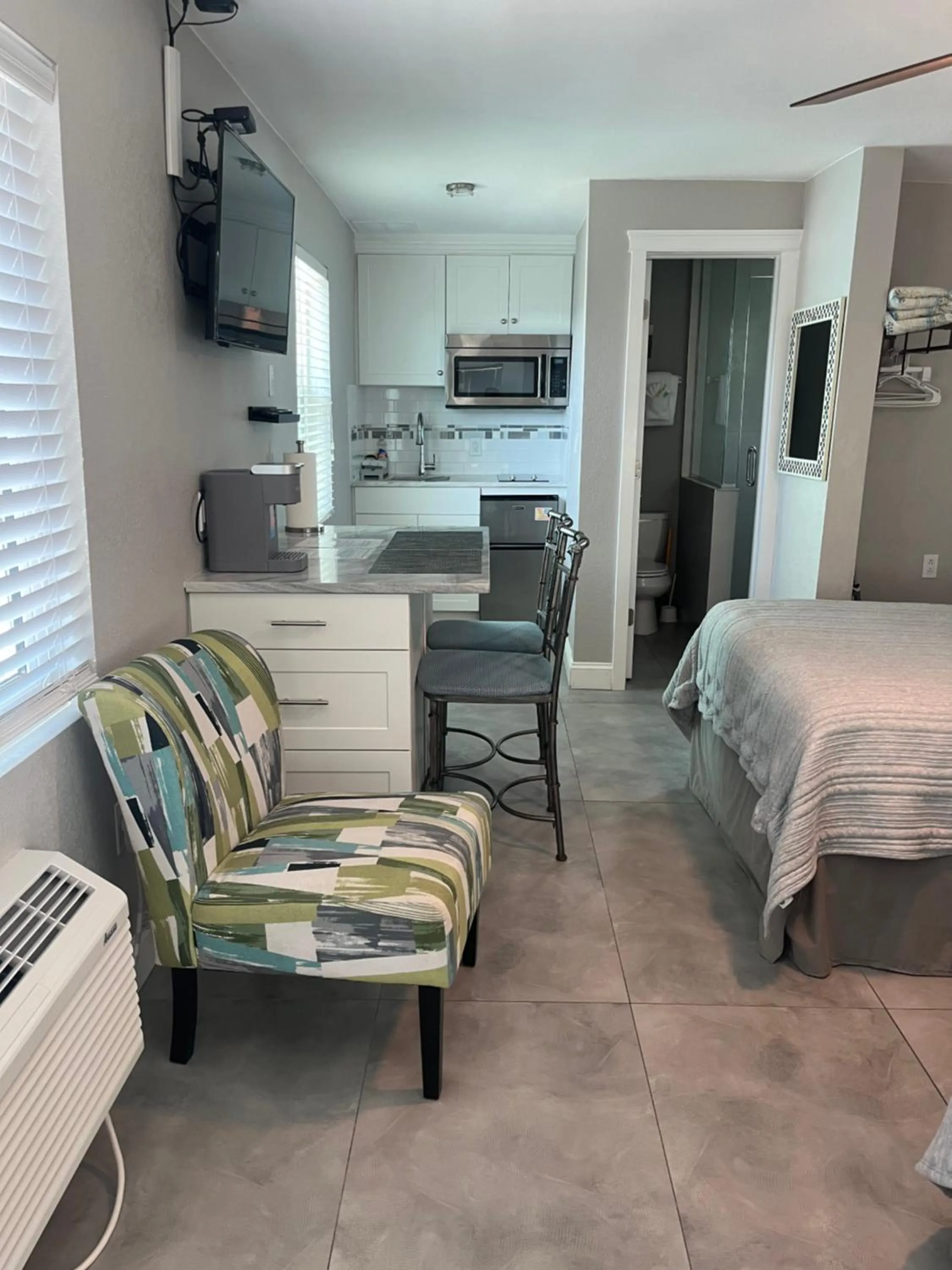 Bed in A Beach Retreat on Casey Key