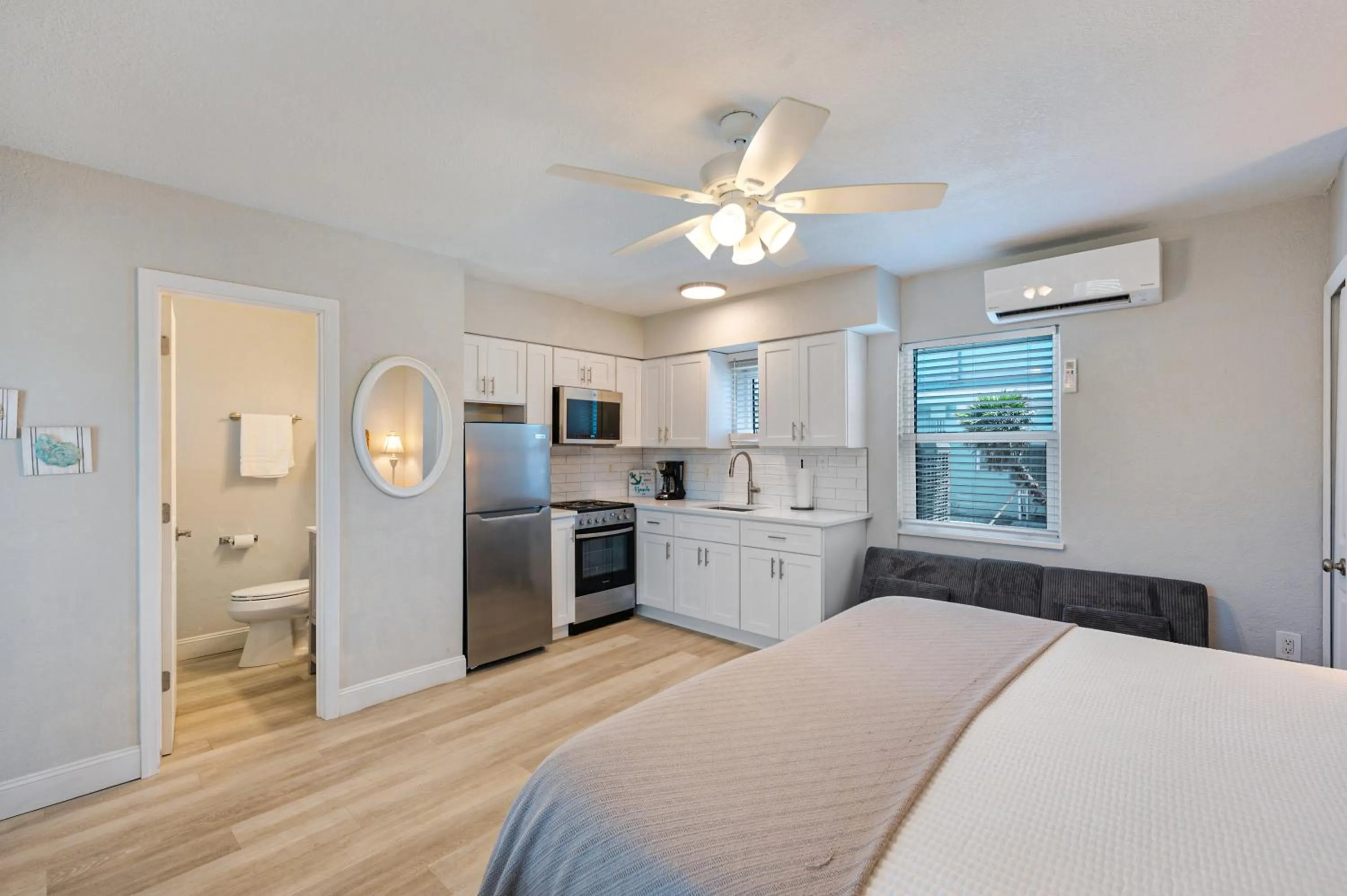 Bed in A Beach Retreat on Casey Key