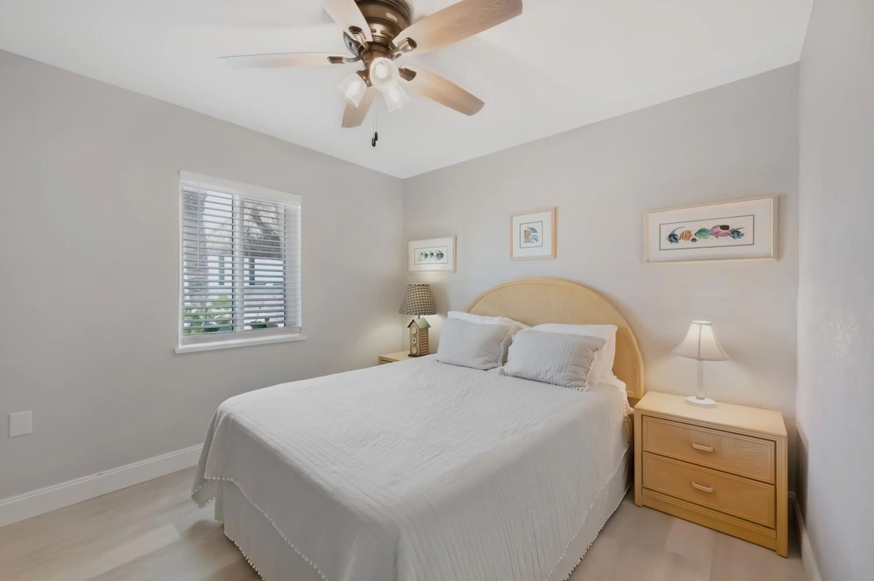 Bed in A Beach Retreat on Casey Key