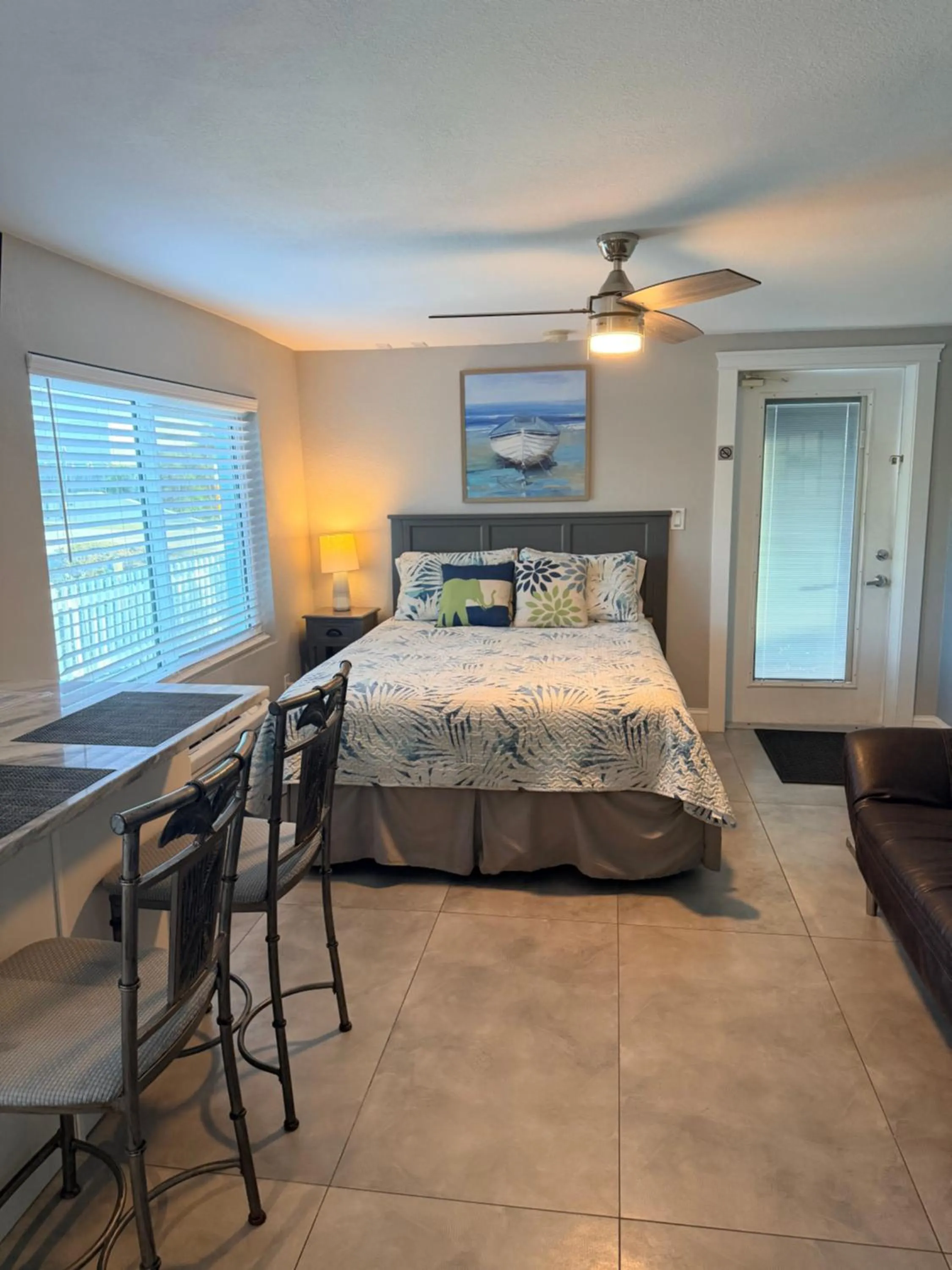 Bed in A Beach Retreat on Casey Key