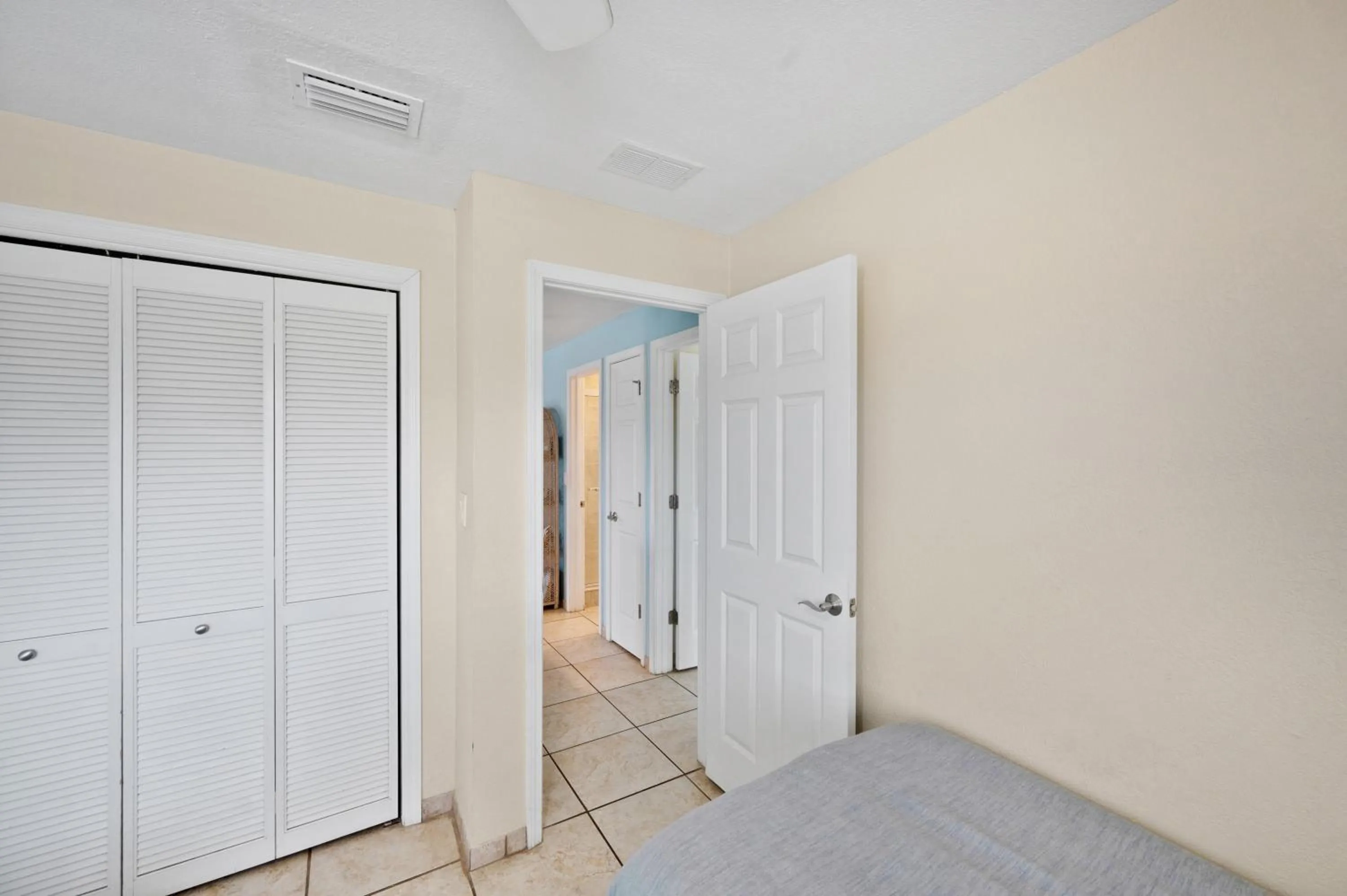 Bed in A Beach Retreat on Casey Key
