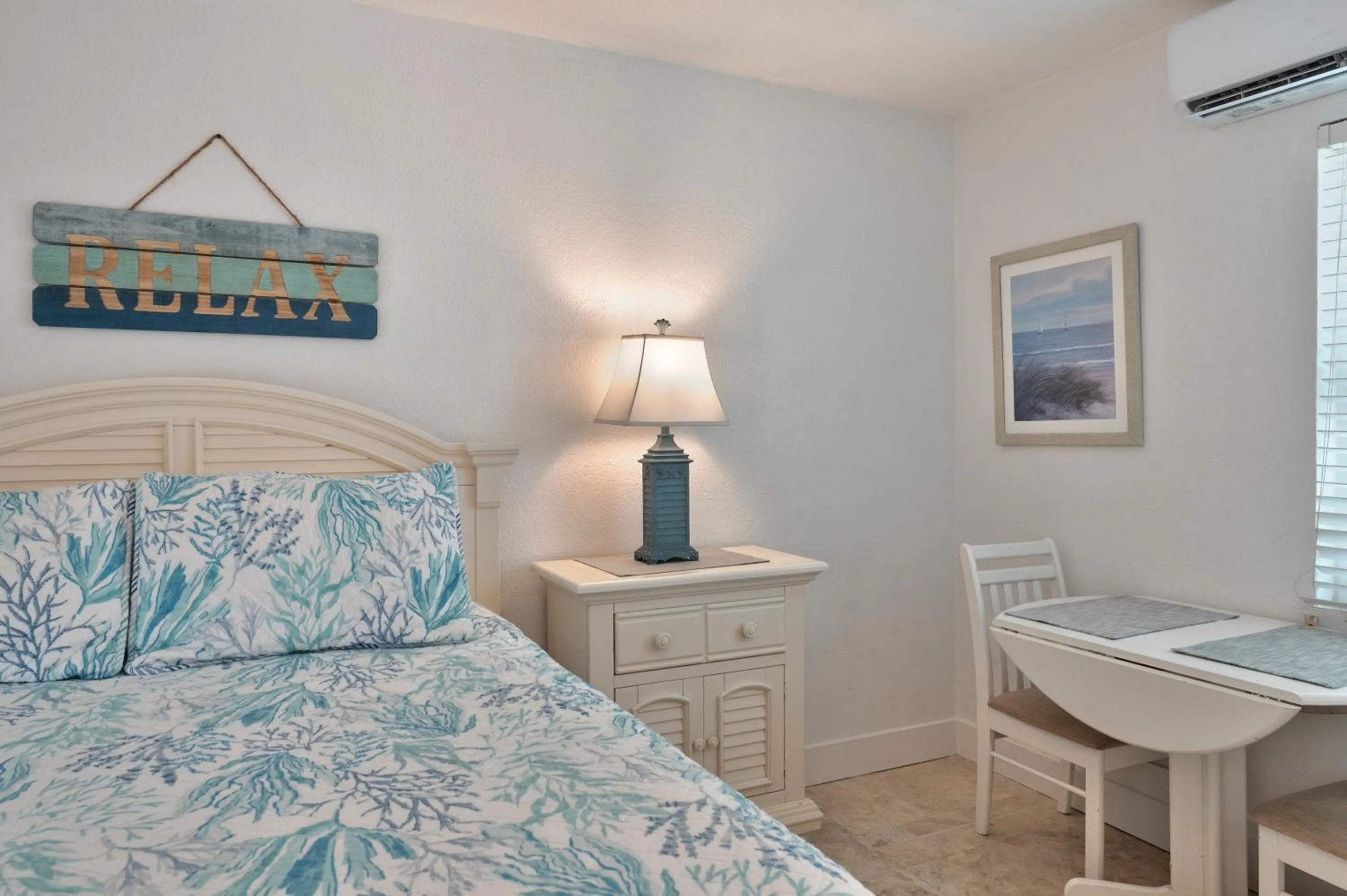 Bed in A Beach Retreat on Casey Key