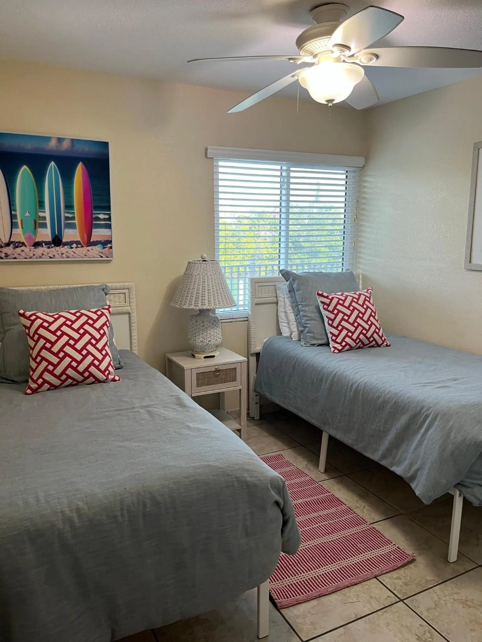 Bed in A Beach Retreat on Casey Key