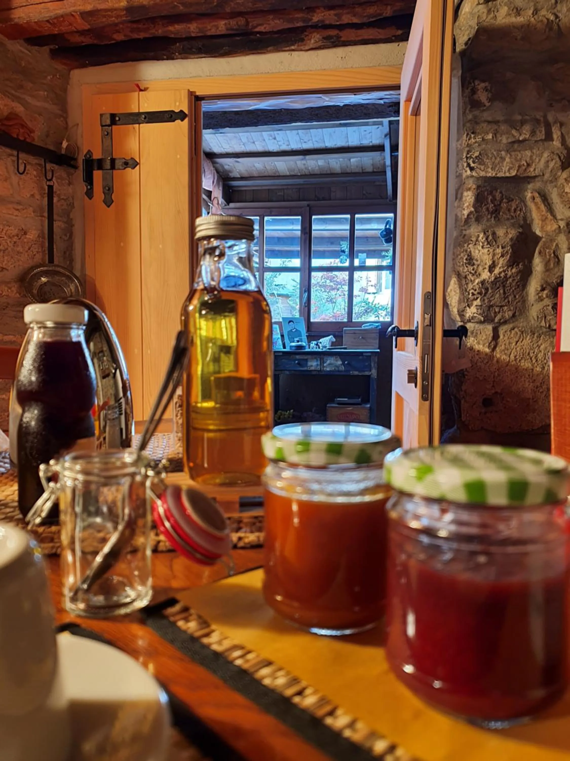 Food and drinks in Le Casite Bed & Breakfast