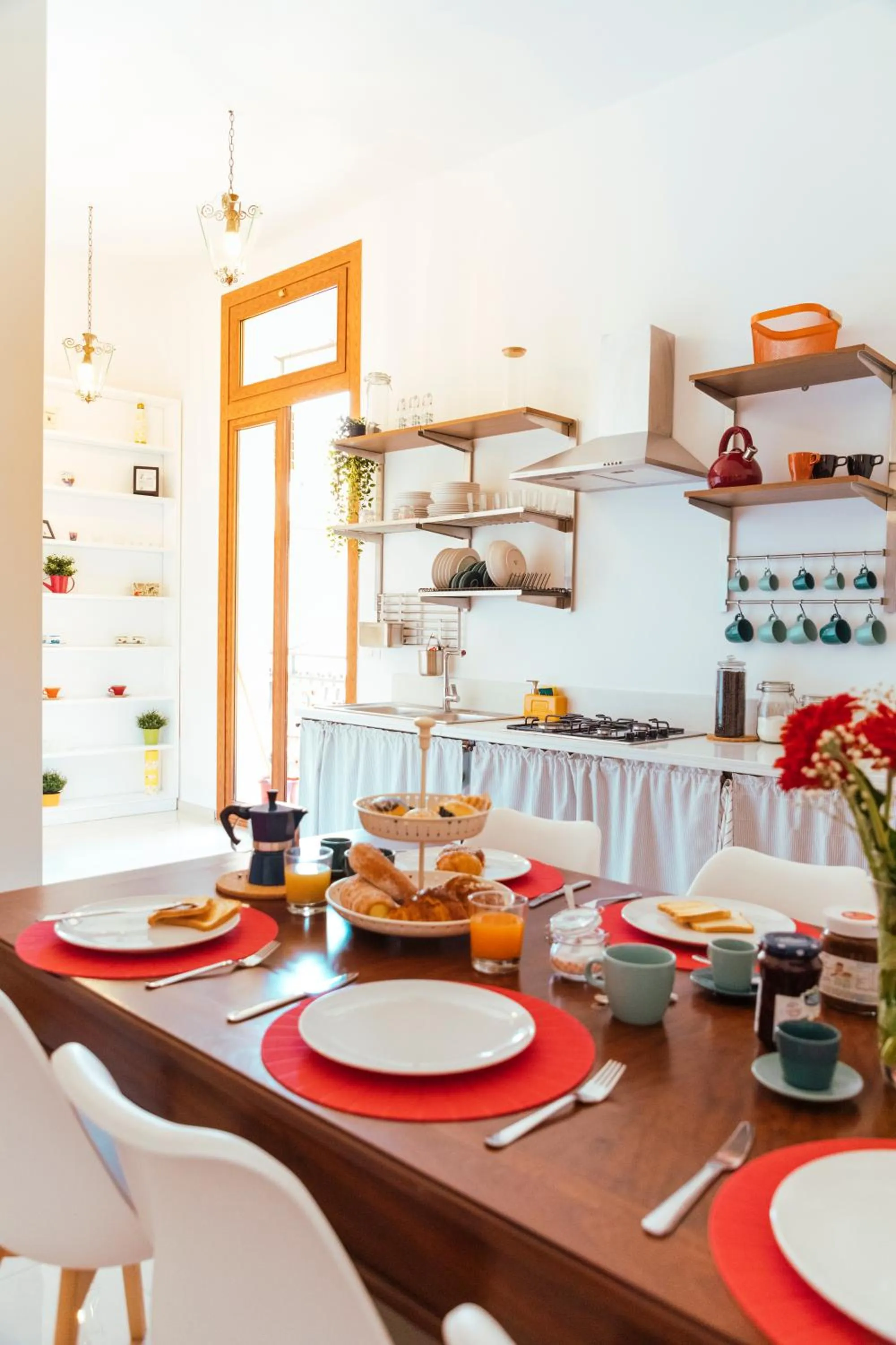 Kitchen or kitchenette in Relais CuoreNapoletano