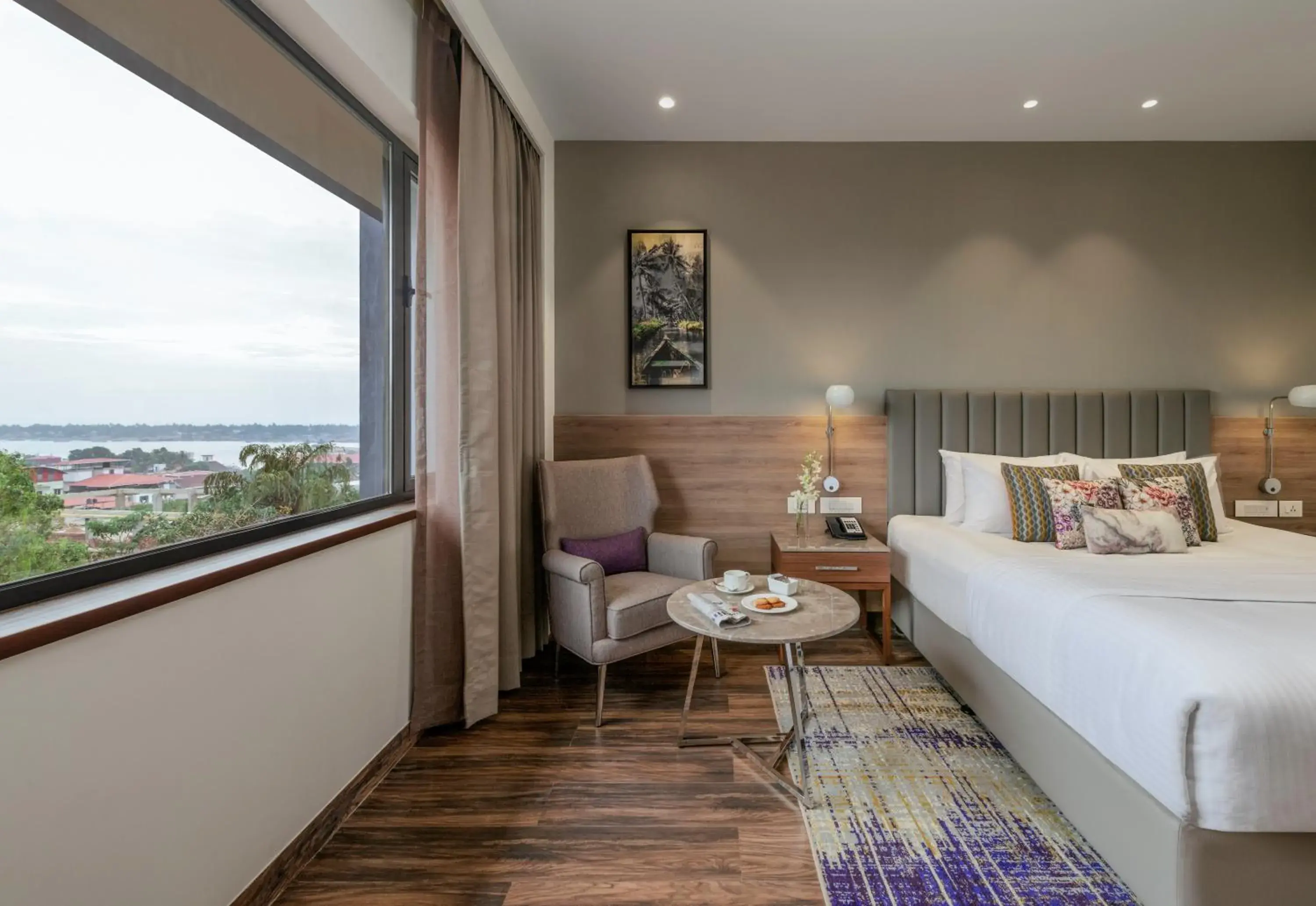 Premium Room River view King Bed - single occupancy in Vivanta Mangalore Oldport Road - Formerly Known as Taj Manjarun Premium Room River view King Bed - single occupancy in Vivanta Mangalore Oldport Road - Formerly Known as Taj Manjarun