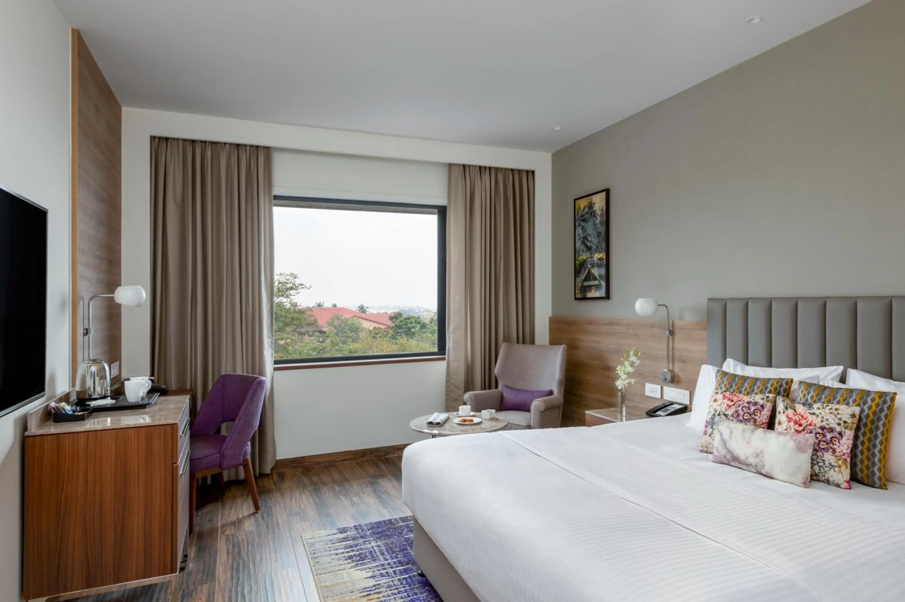 Bedroom, Bed in Vivanta Mangalore Oldport Road - Formerly Known as Taj Manjarun