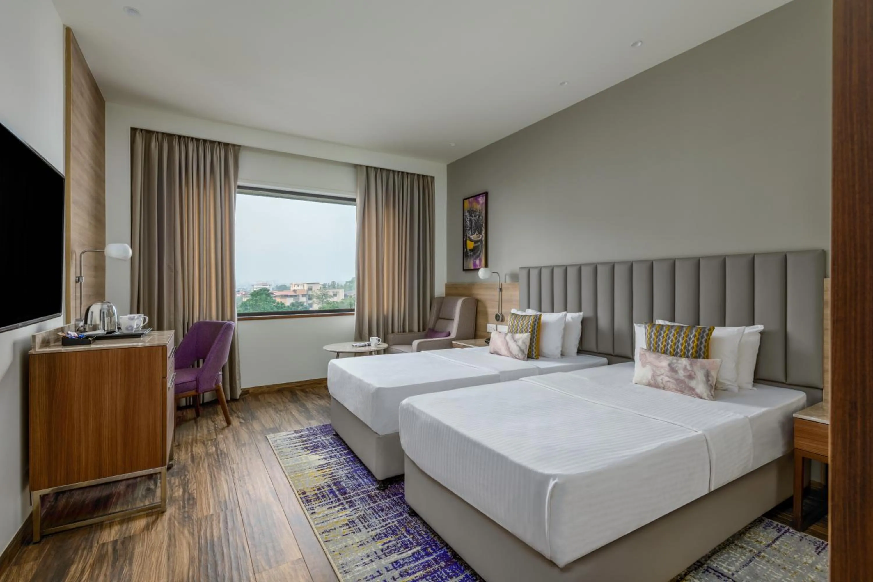 Bedroom, Bed in Vivanta Mangalore Oldport Road - Formerly Known as Taj Manjarun