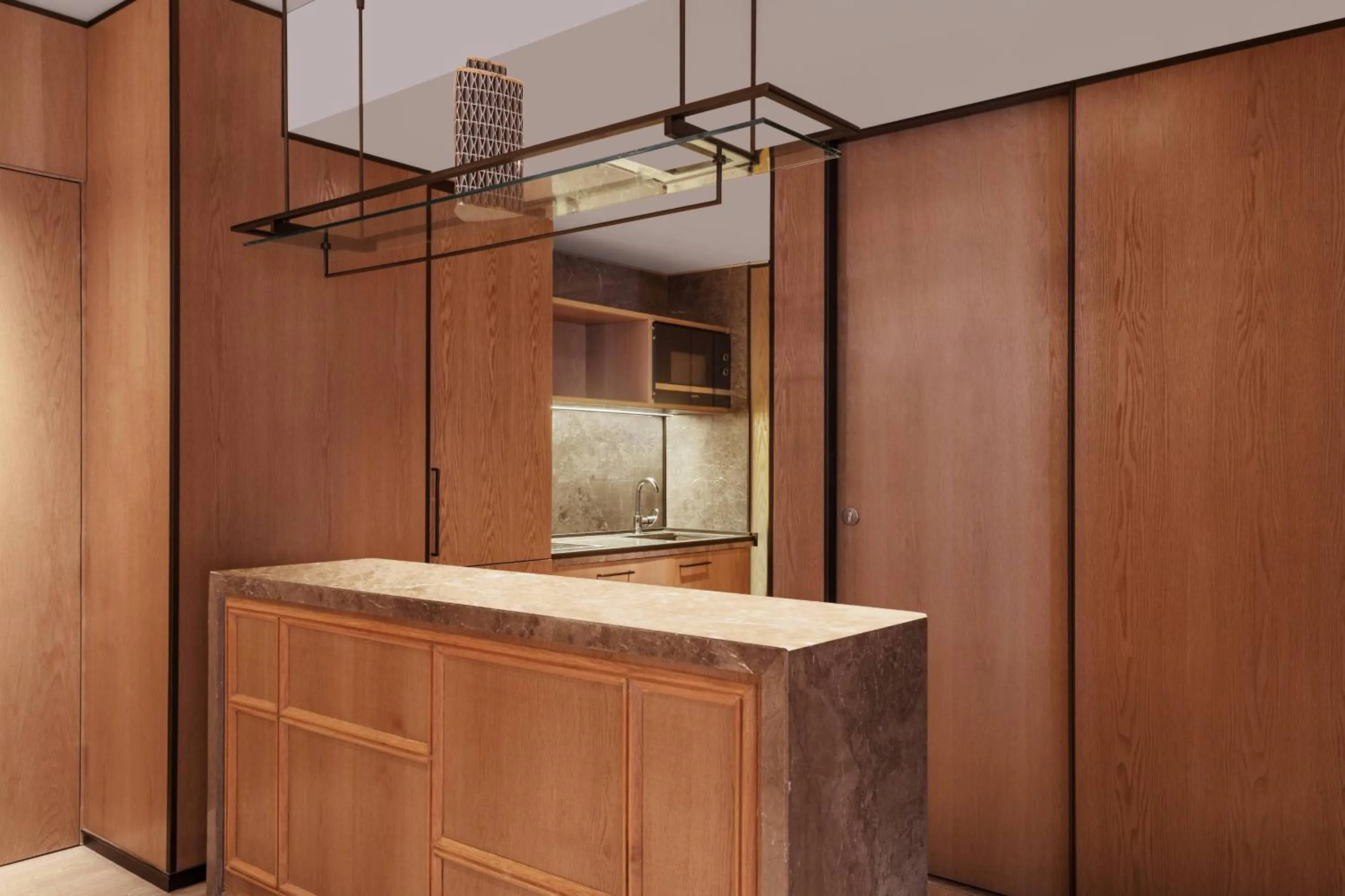 Kitchen or kitchenette in Surat Marriott Hotel