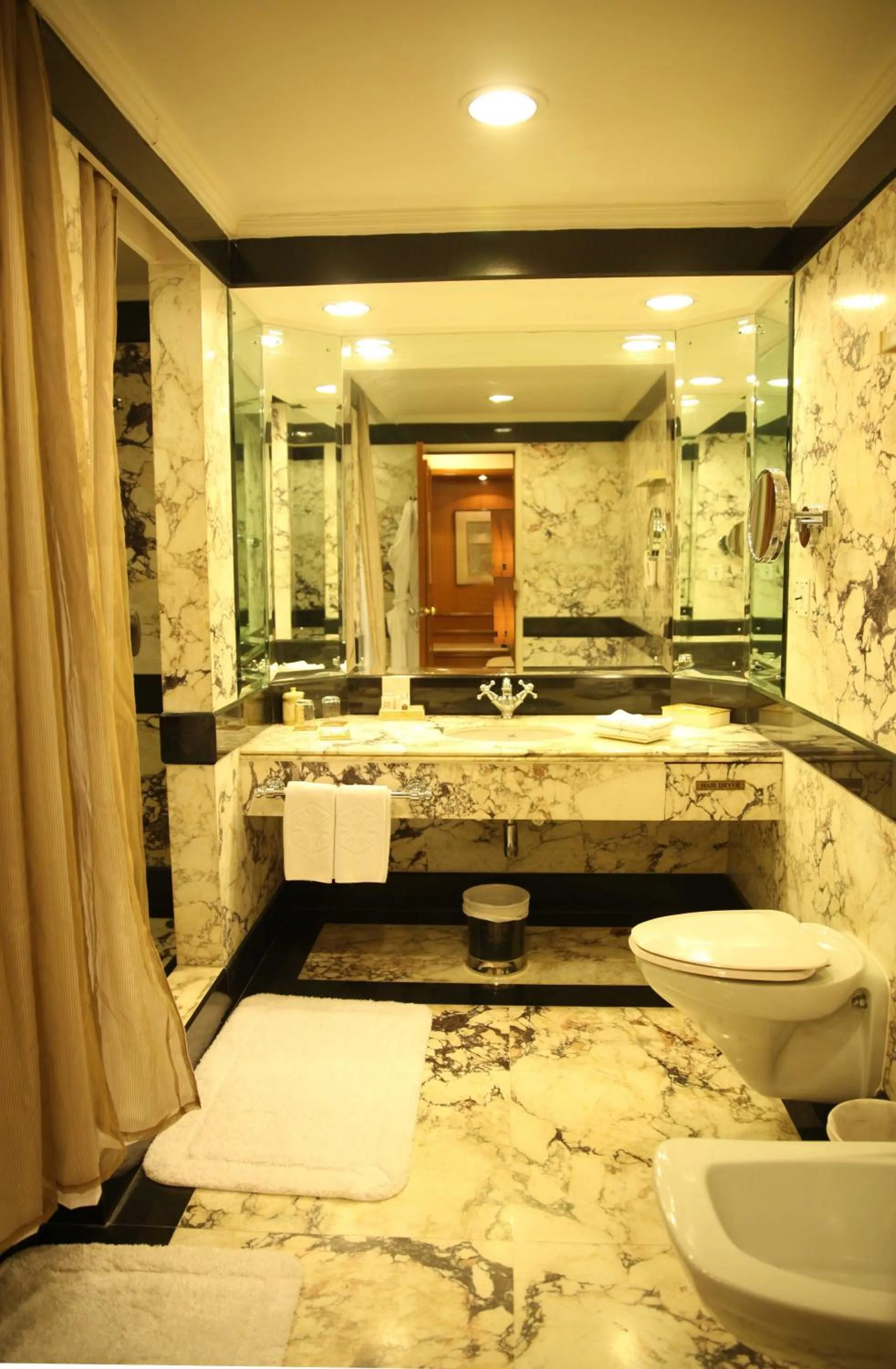Bathroom in Rambagh Palace