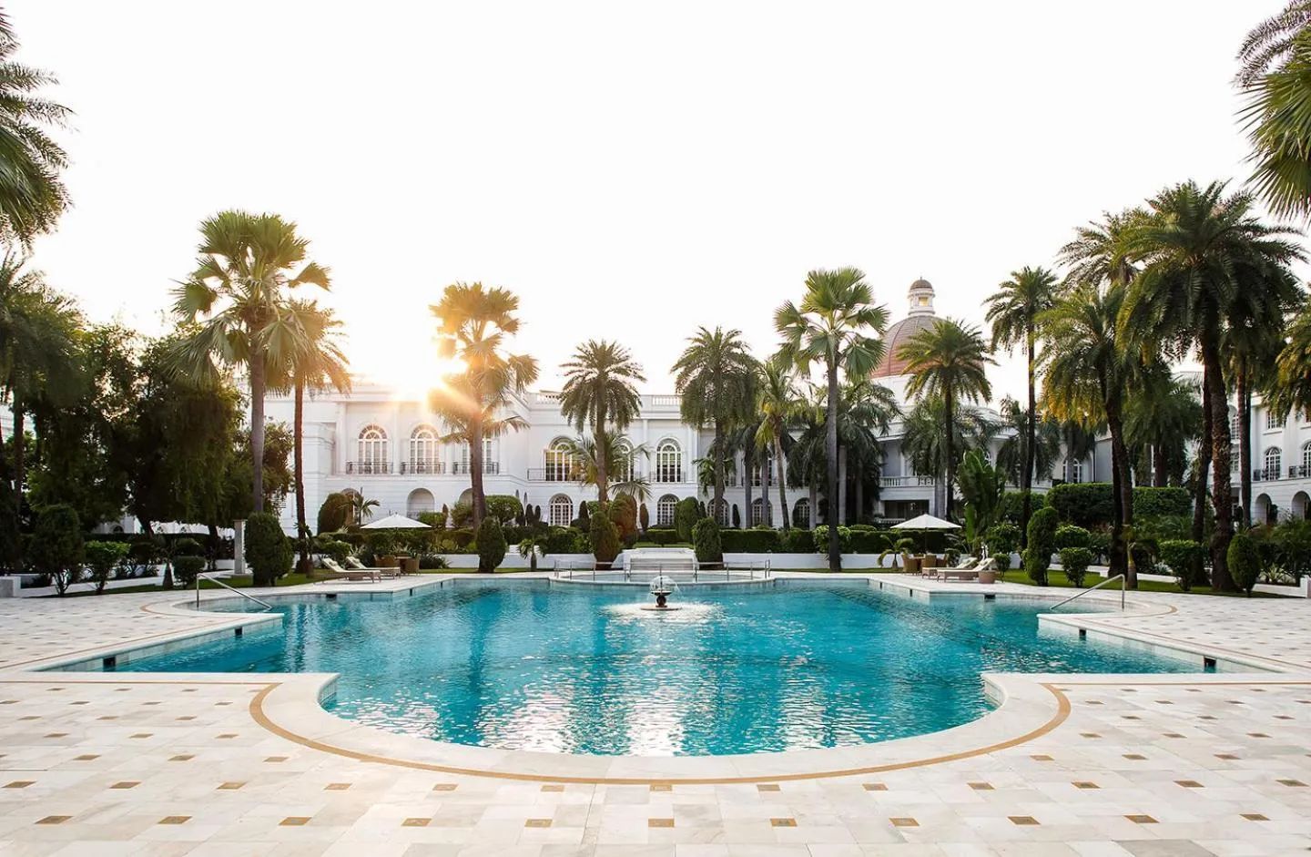 Swimming pool in Taj Mahal Lucknow