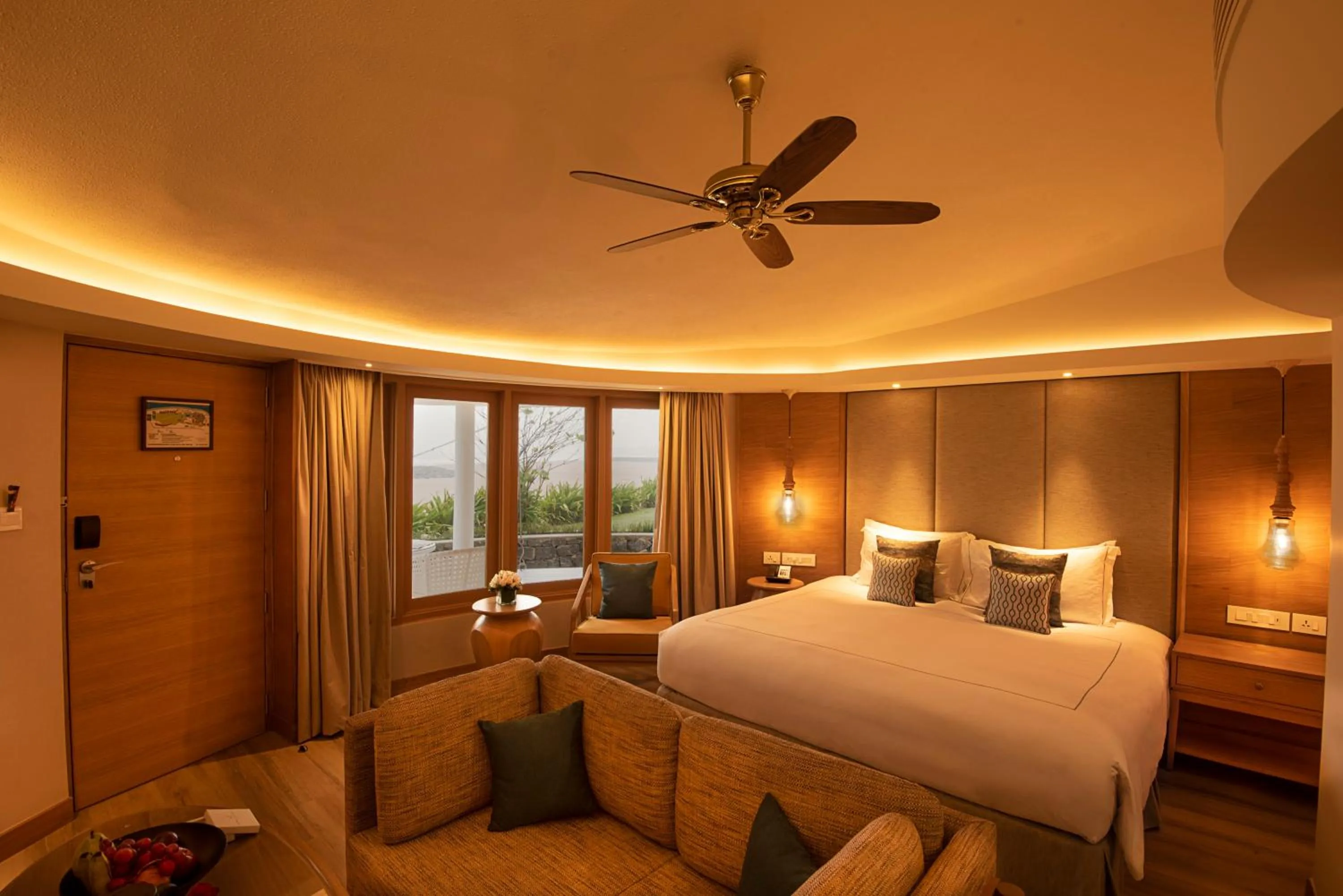 Photo of the whole room, Bed in Taj Fisherman’s Cove Resort & Spa, Chennai