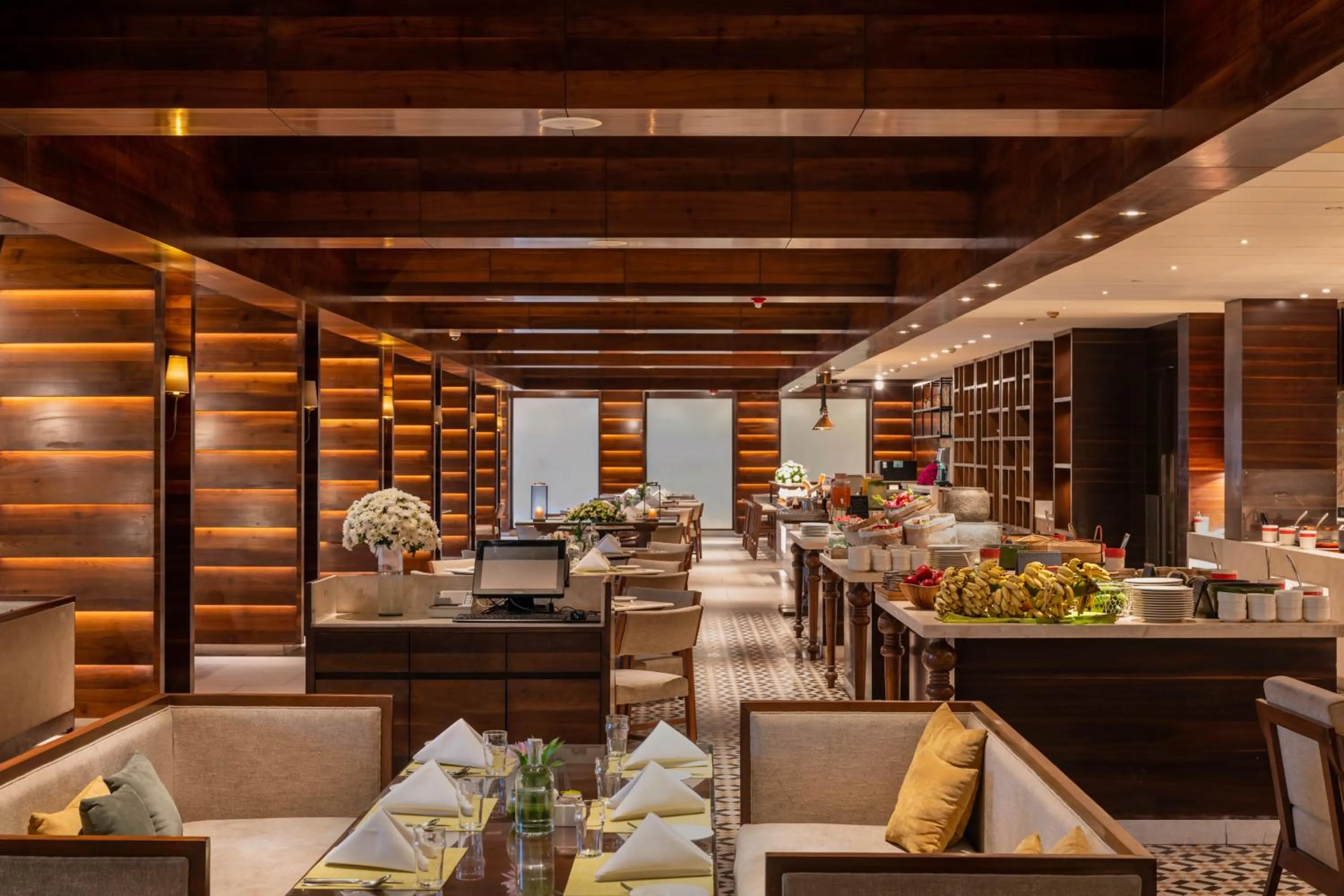 Breakfast in Taj Fisherman’s Cove Resort & Spa, Chennai