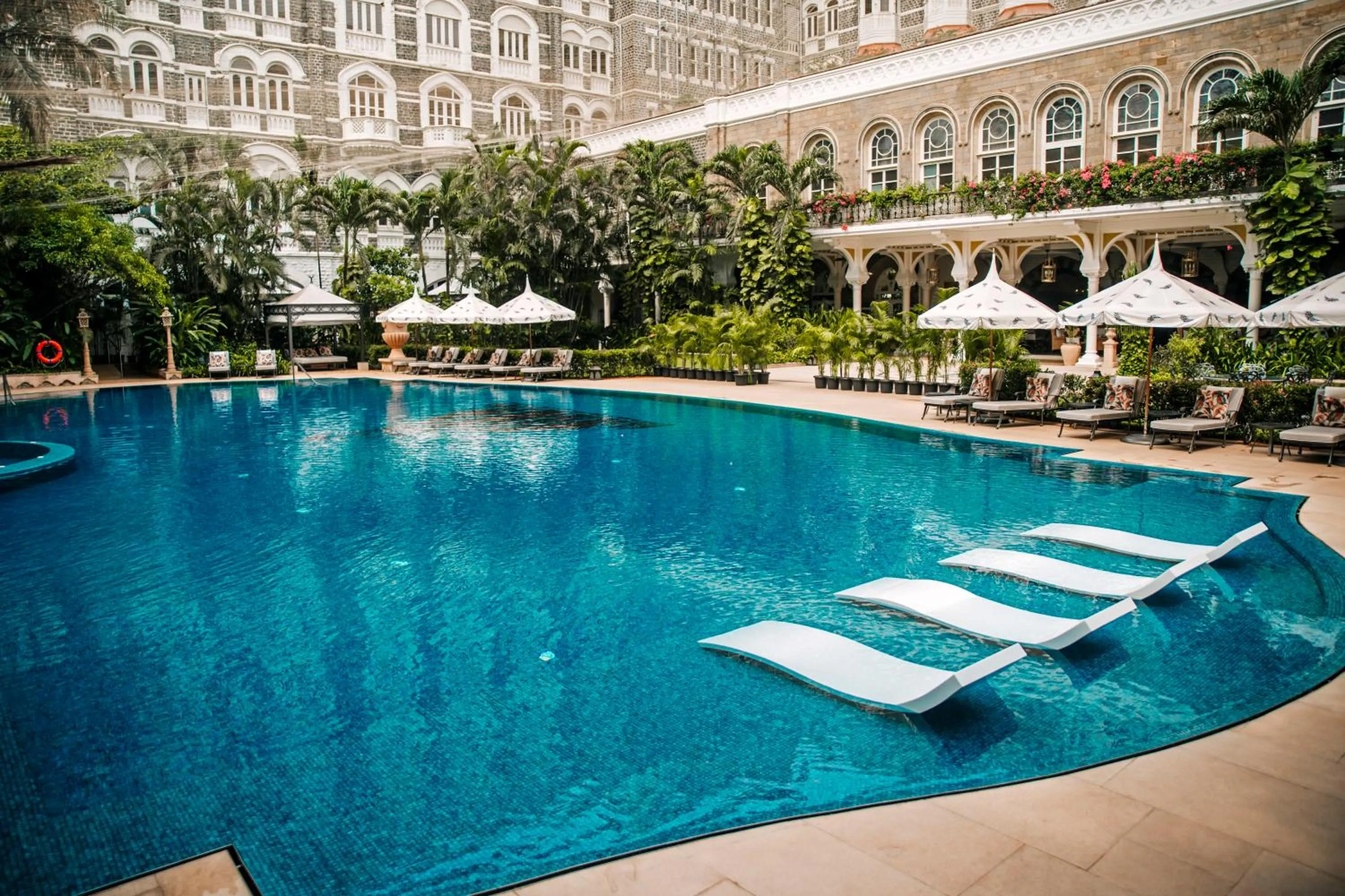 Swimming pool in The Taj Mahal Tower, Mumbai