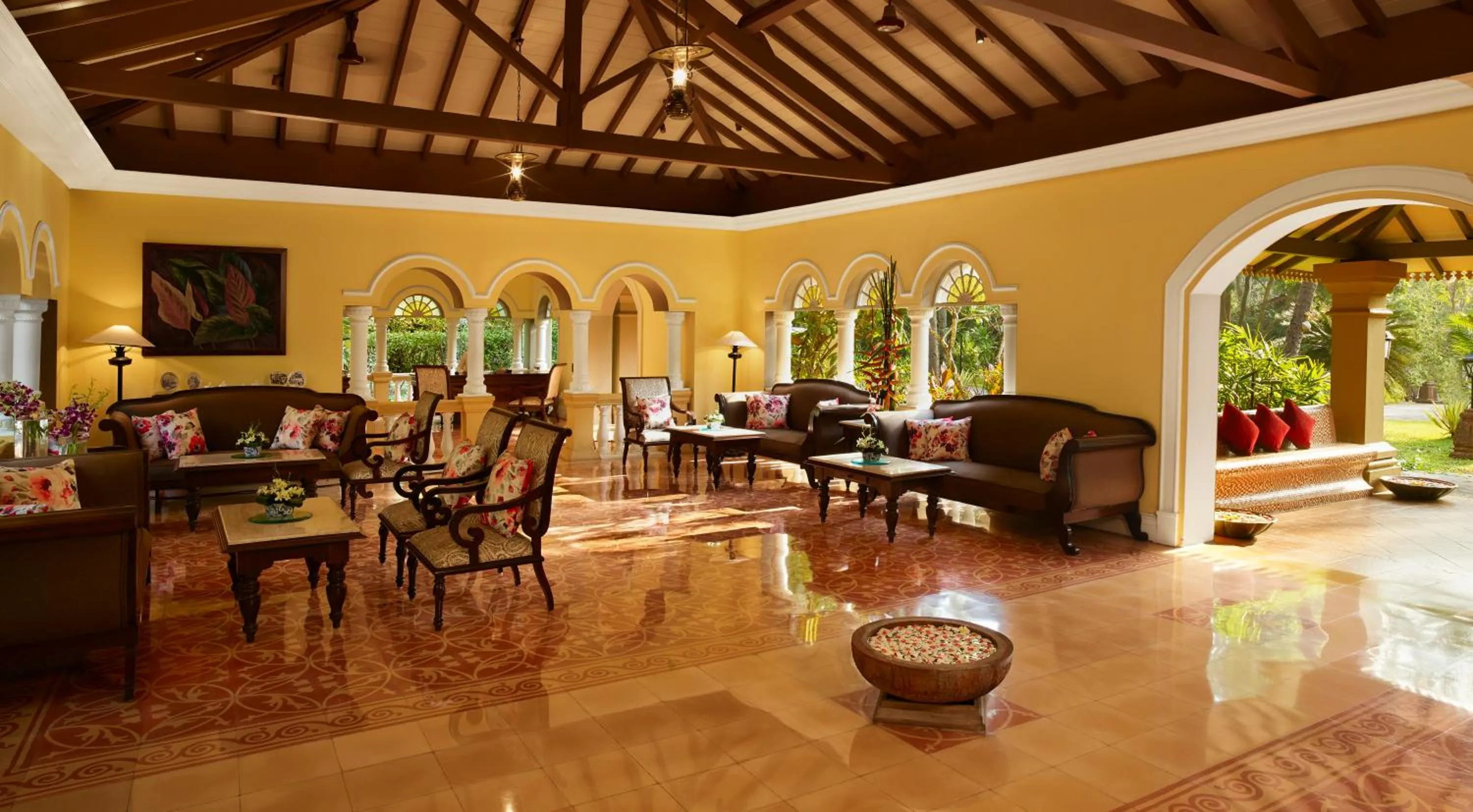 Facade/entrance in Taj Holiday Village Resort & Spa, Goa