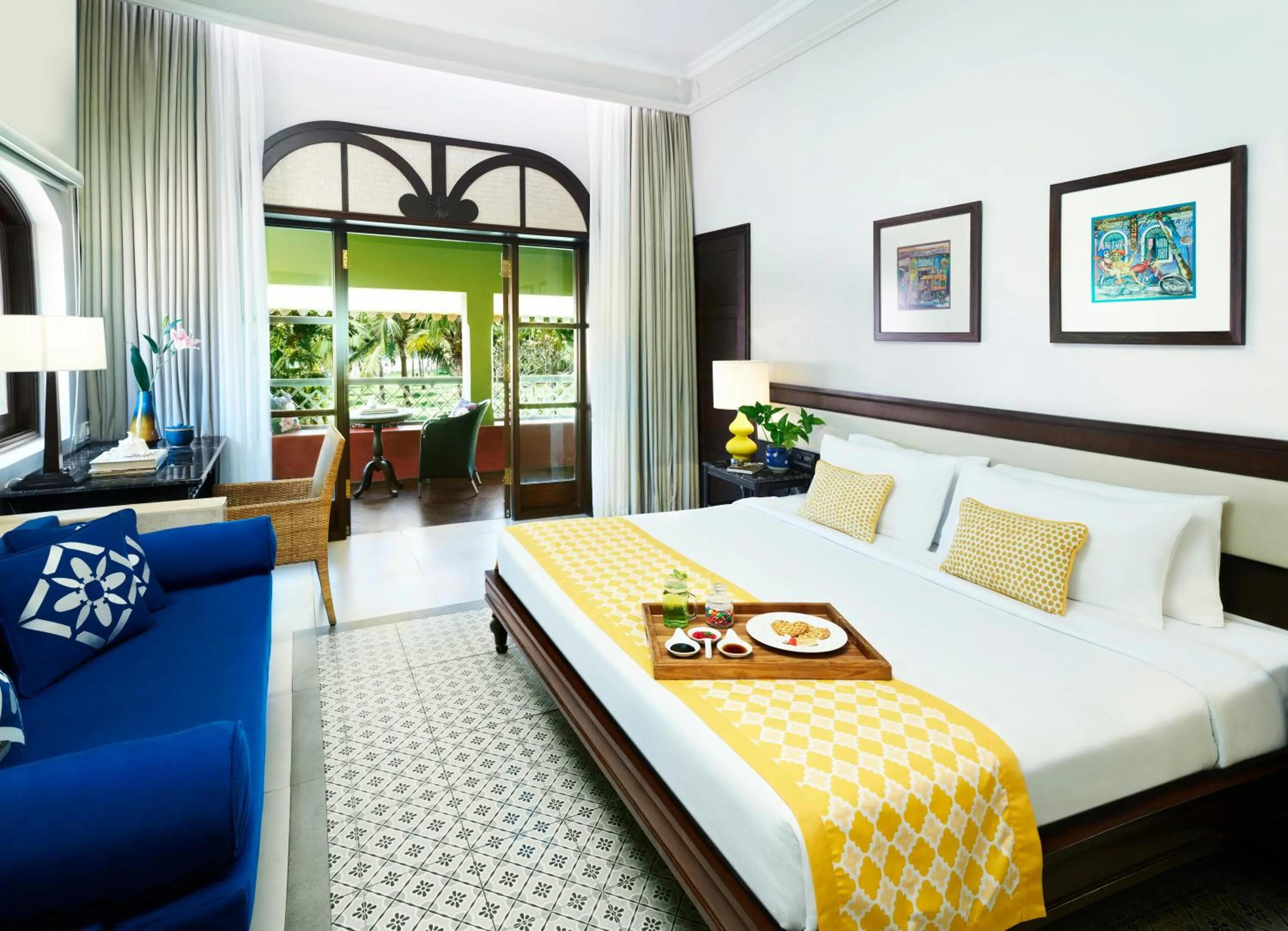 Photo of the whole room, Bed in Taj Holiday Village Resort & Spa, Goa