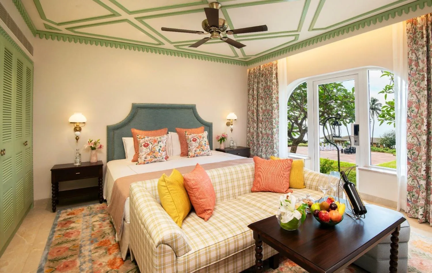 Bedroom, Bed in Taj Fort Aguada Resort & Spa, Goa