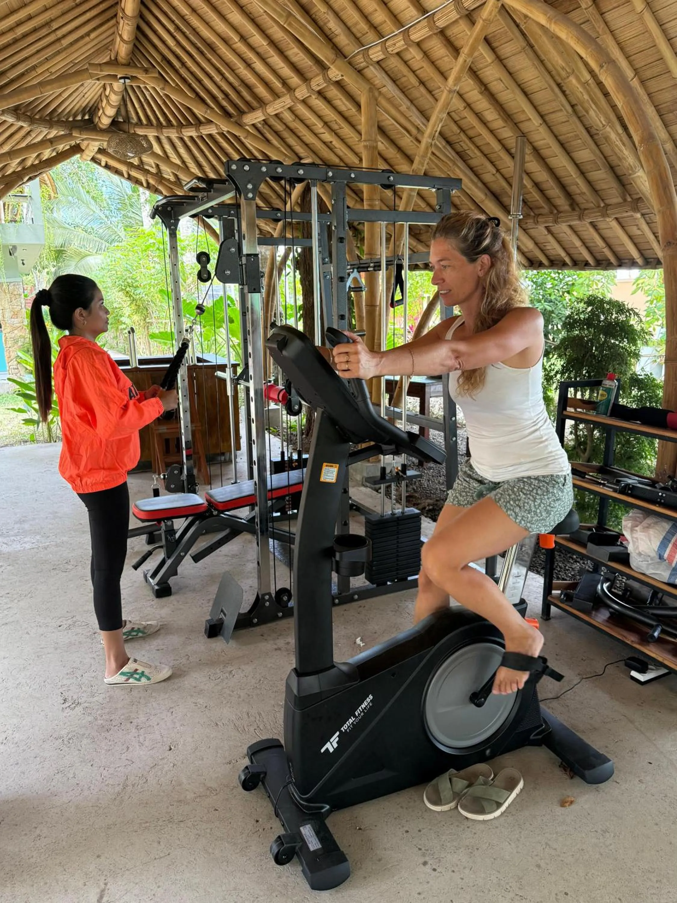 Fitness centre/facilities in Tropik Resort Lombok