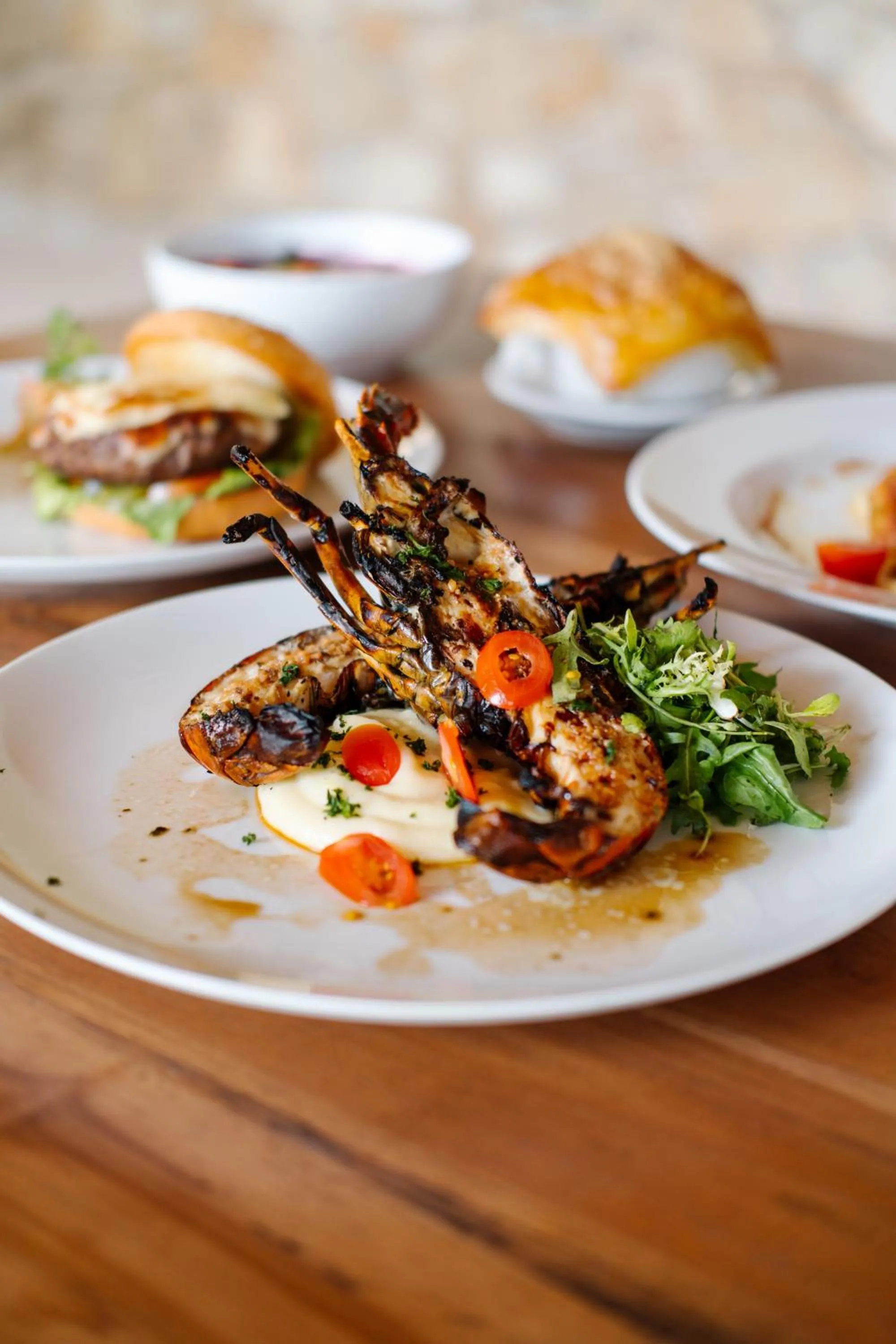 Restaurant/places to eat in Tropik Resort Lombok