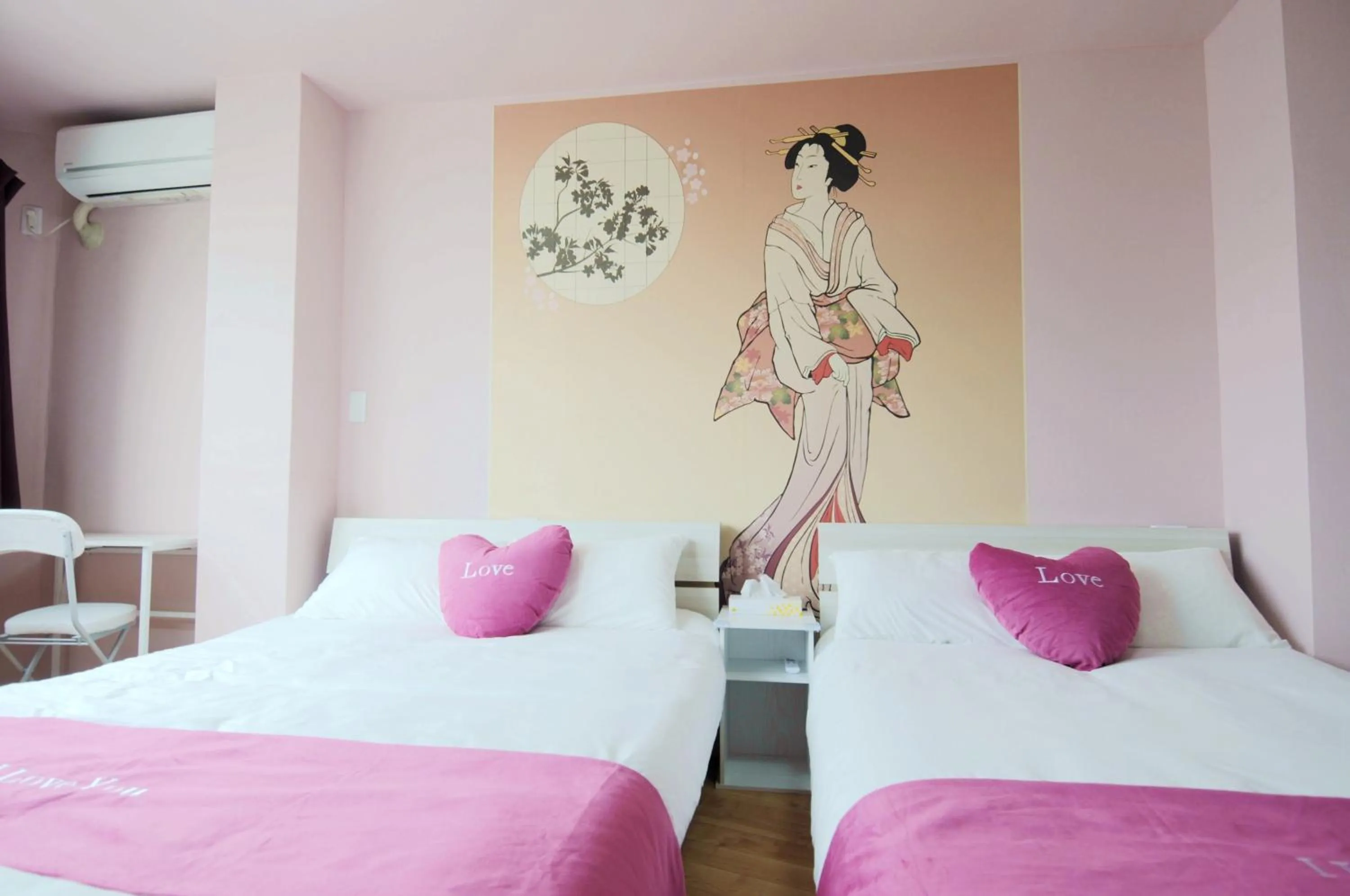 Bedroom, Bed in 武蔵Musashi Hotel