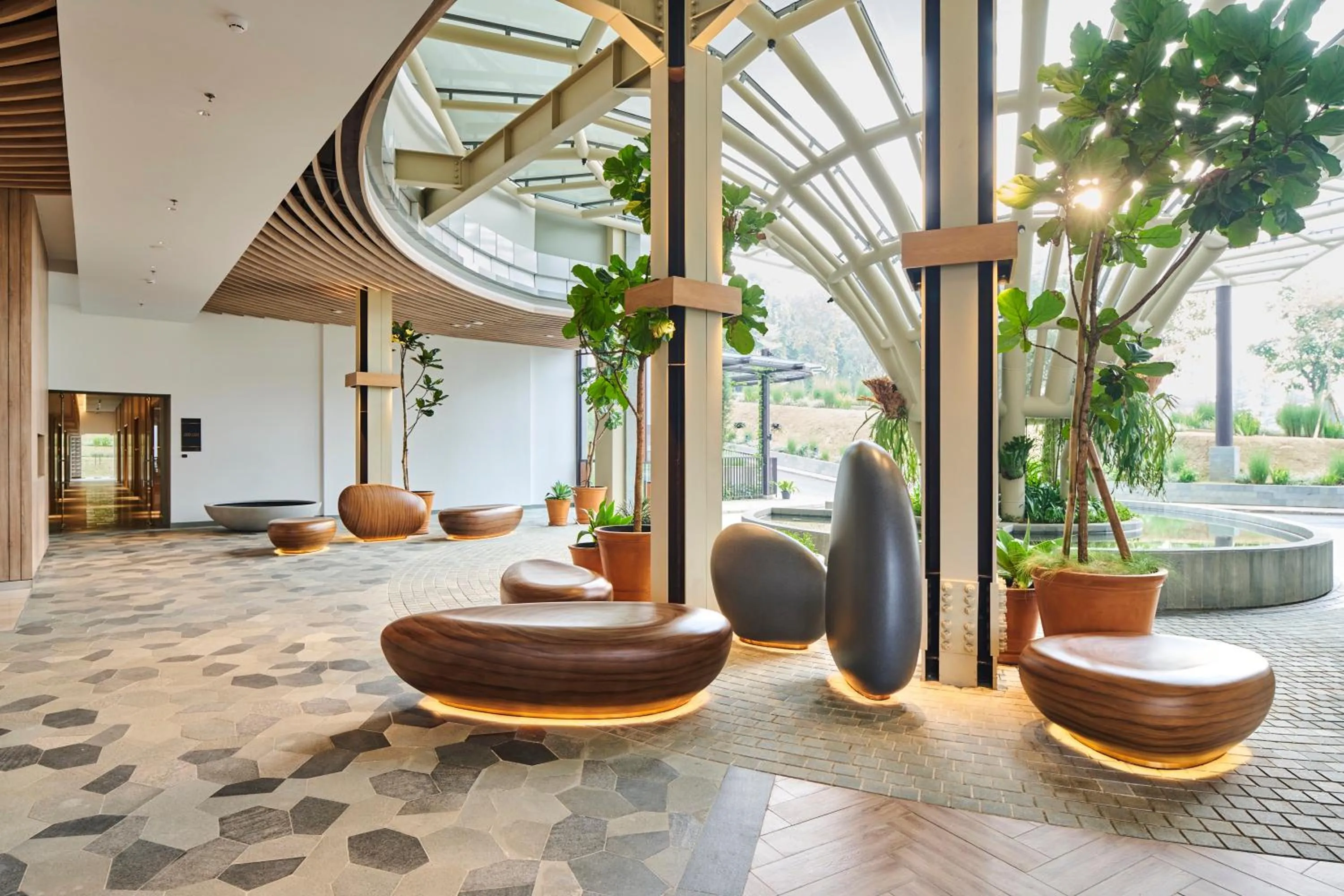 Lobby or reception in The Botanica Sanctuary