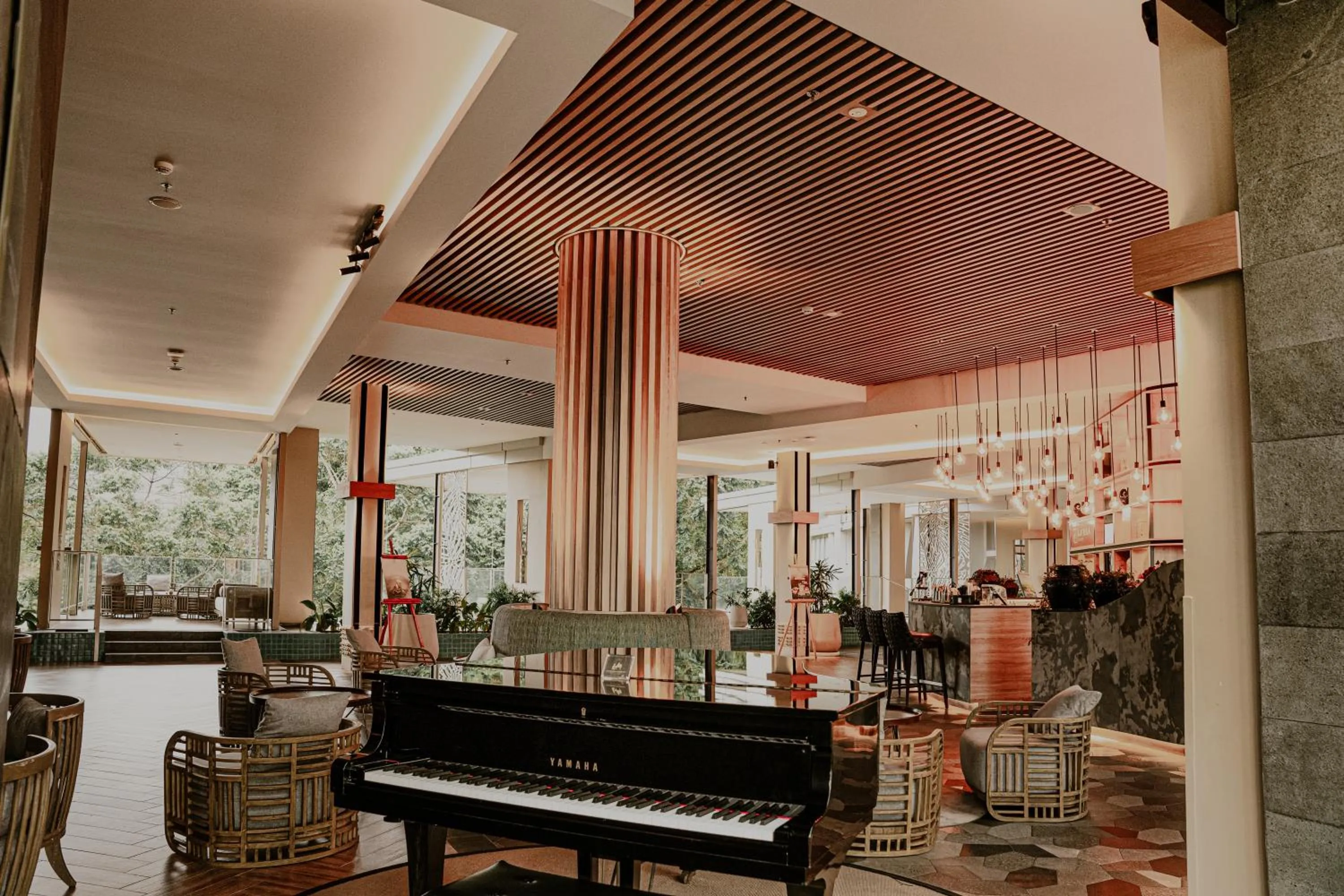 Lobby or reception in The Botanica Sanctuary